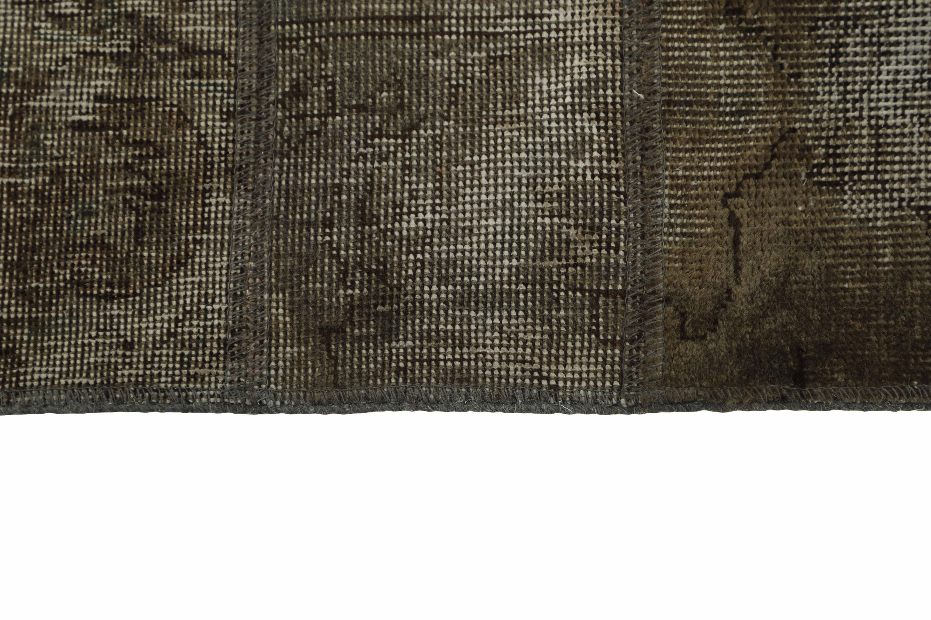 Unique Vintage Persian Hand - Knotted Patchwork Rugs, 204 cm x 307 cm