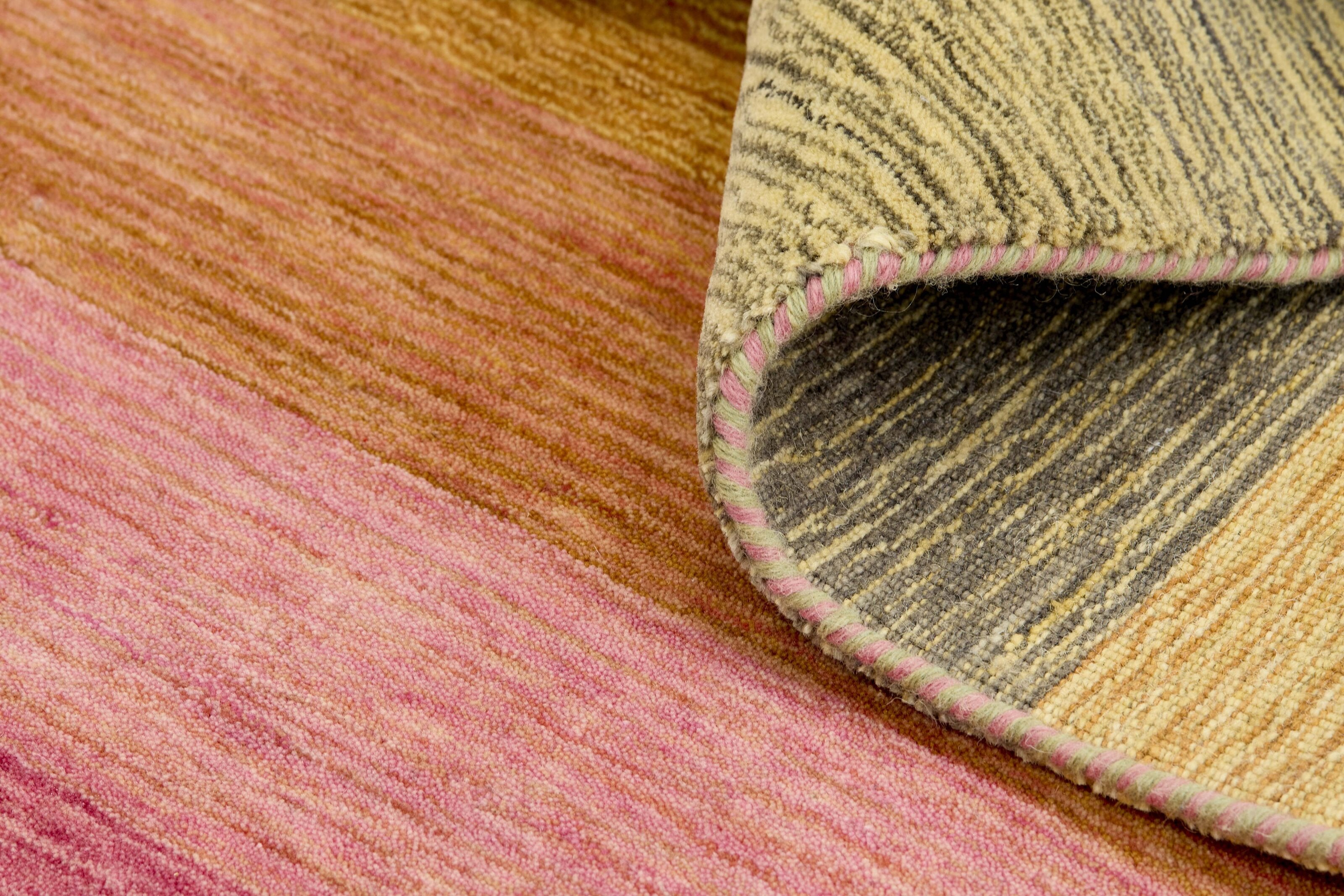 Exquisite Soft Hand - woven Wool Area Rugs from Walls Republic's Leafs Collection in Enchanting Colors, Measuring 60 cm x 90 cm
