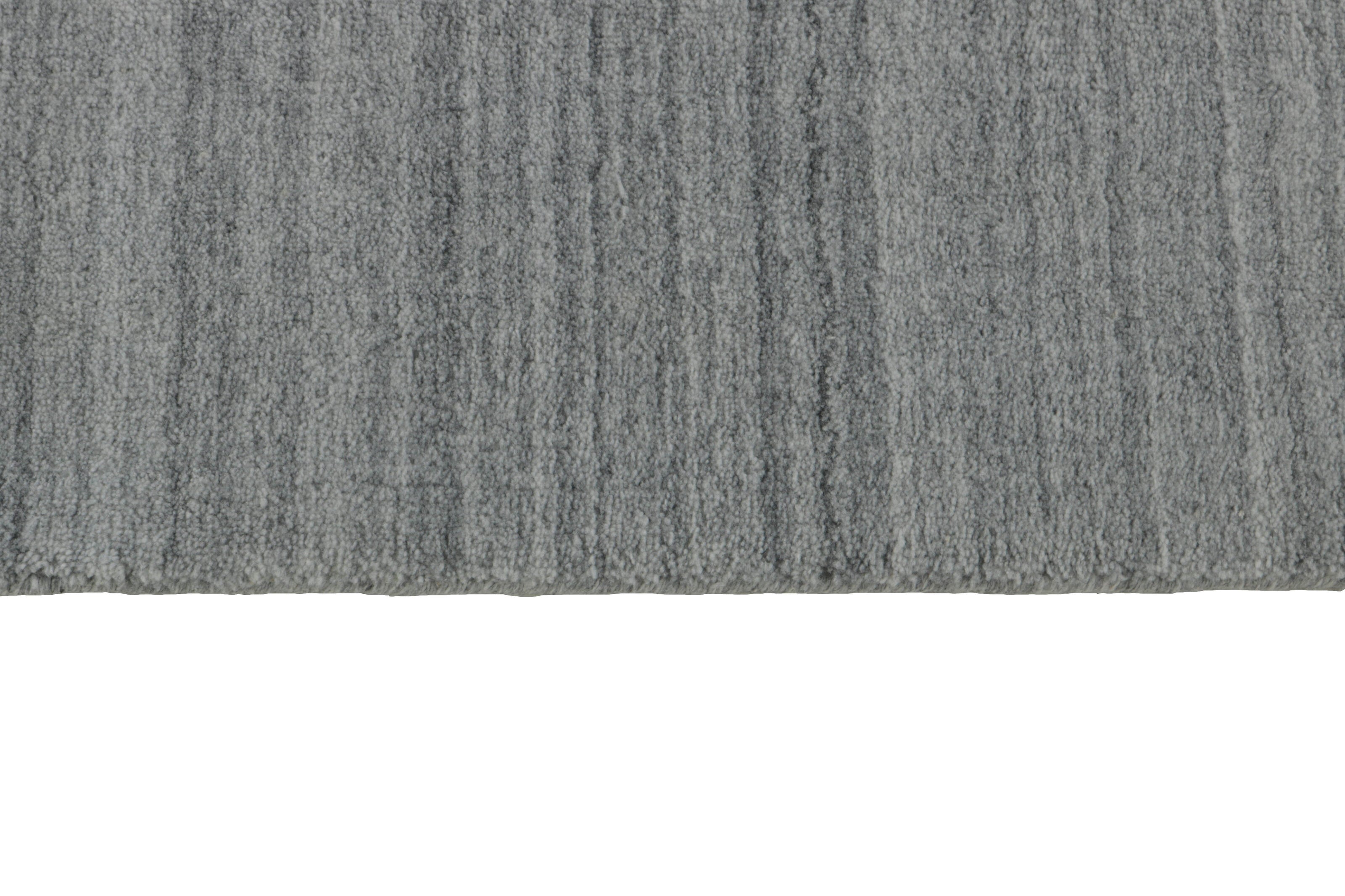 Sustainable Luxury Hand-Woven Arctic Plain Rugs by Walls Republic, 140 cm x 200 cm