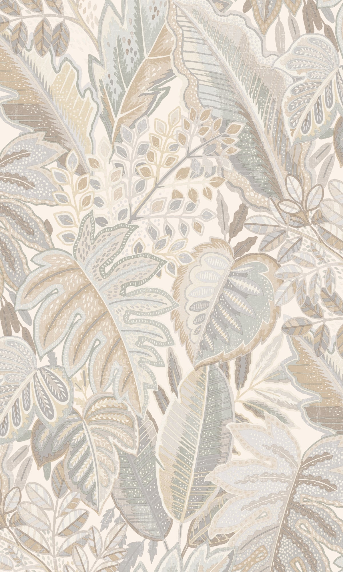 Stylish Pink Furry Leaves Tropical Wallpaper for Decorative Accents