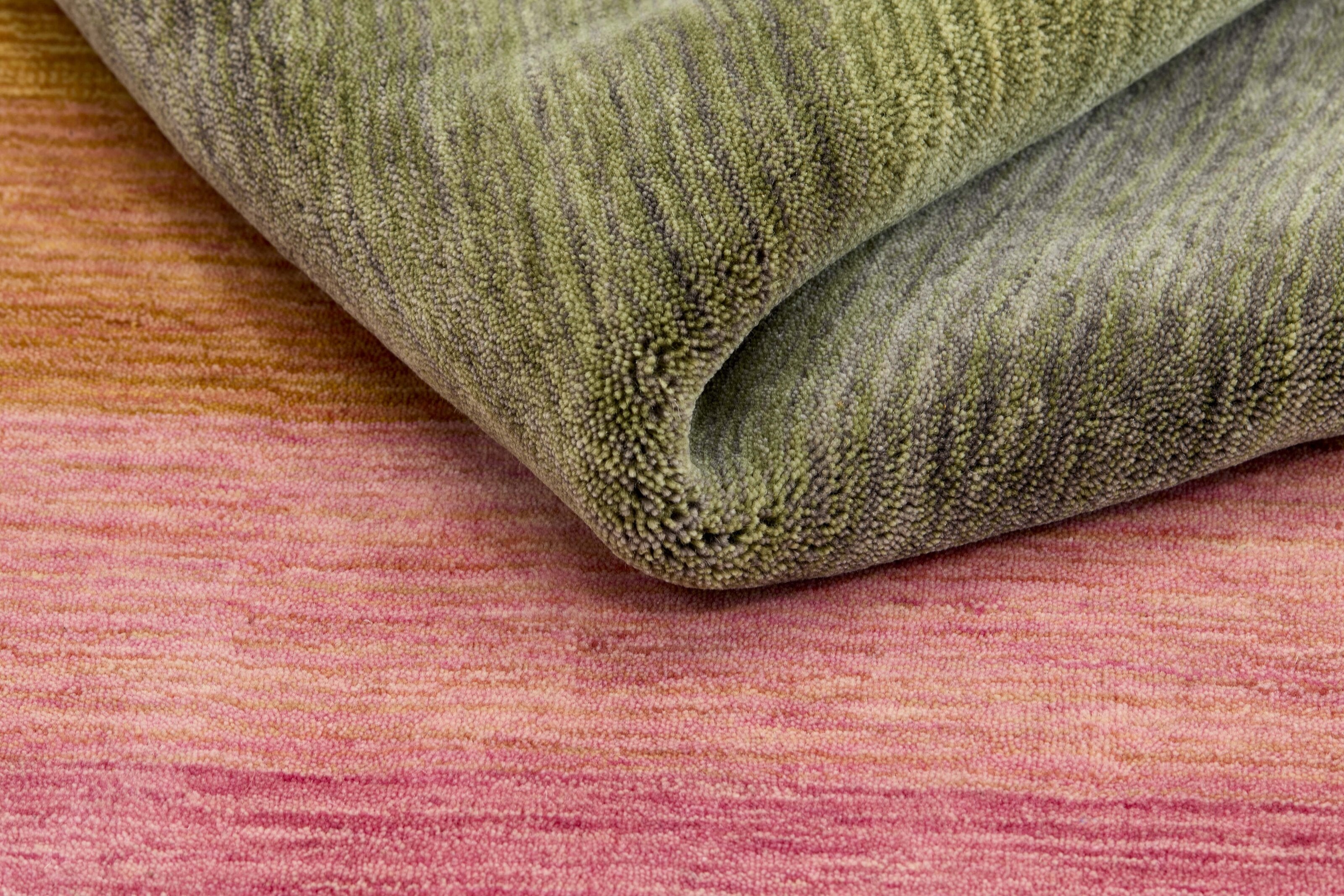Exquisite Soft Hand - woven Wool Area Rugs from Walls Republic's Leafs Collection in Enchanting Colors, Measuring 60 cm x 90 cm