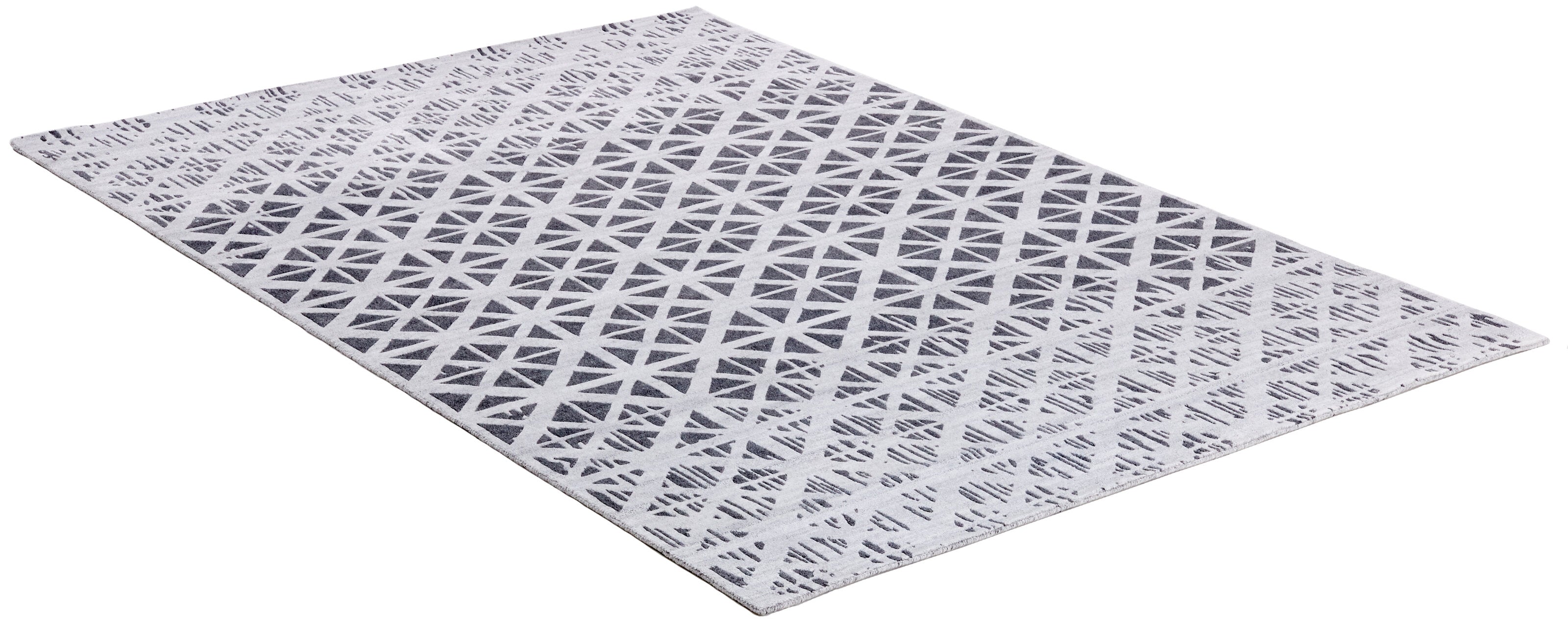Shangri-La Collection: 140 cm x 200 cm Handmade Rugs with Kunlun Mountains - Inspired Patterns