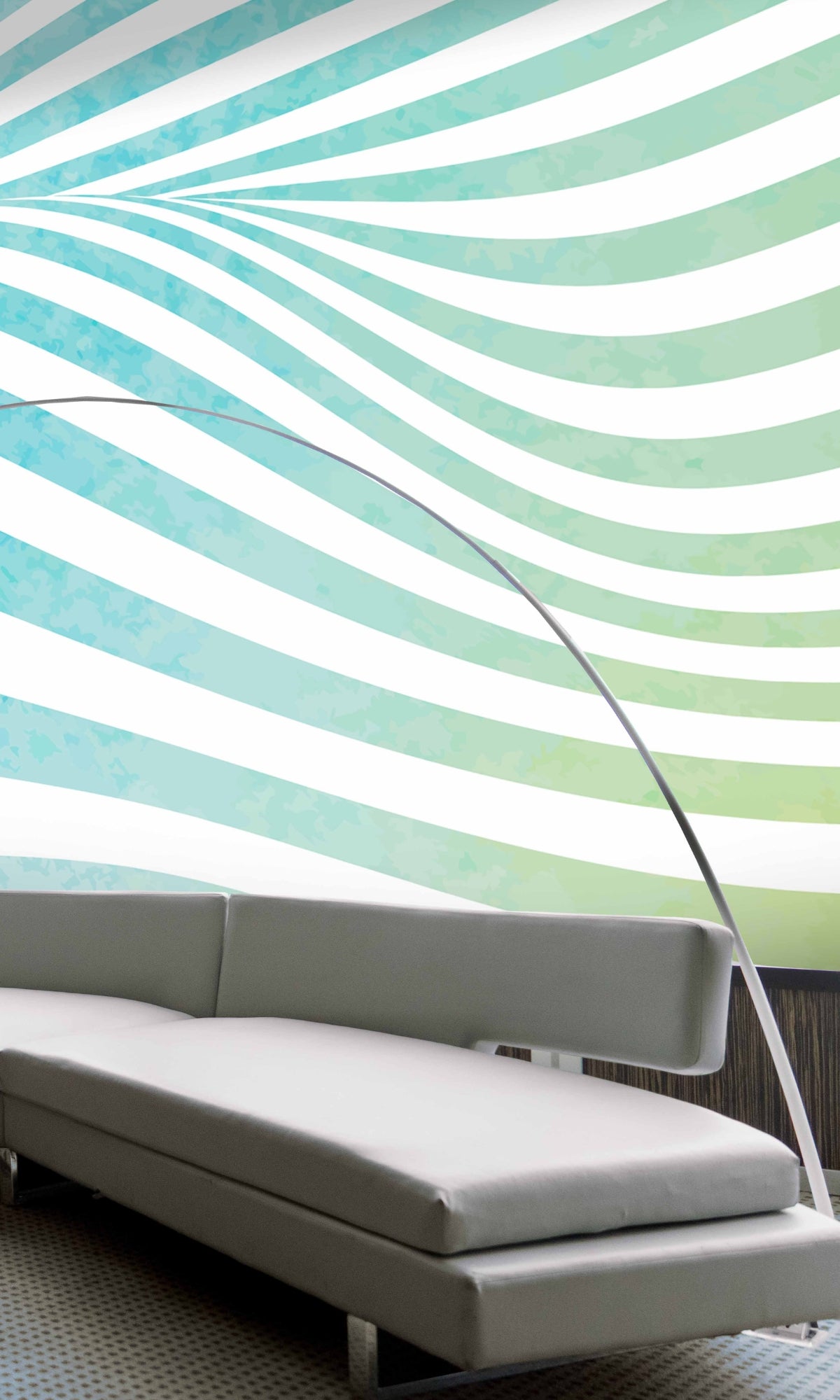 Stunning Blue Abstract Water Texture Decorative Mural Wallpaper M1392 for Interior Design