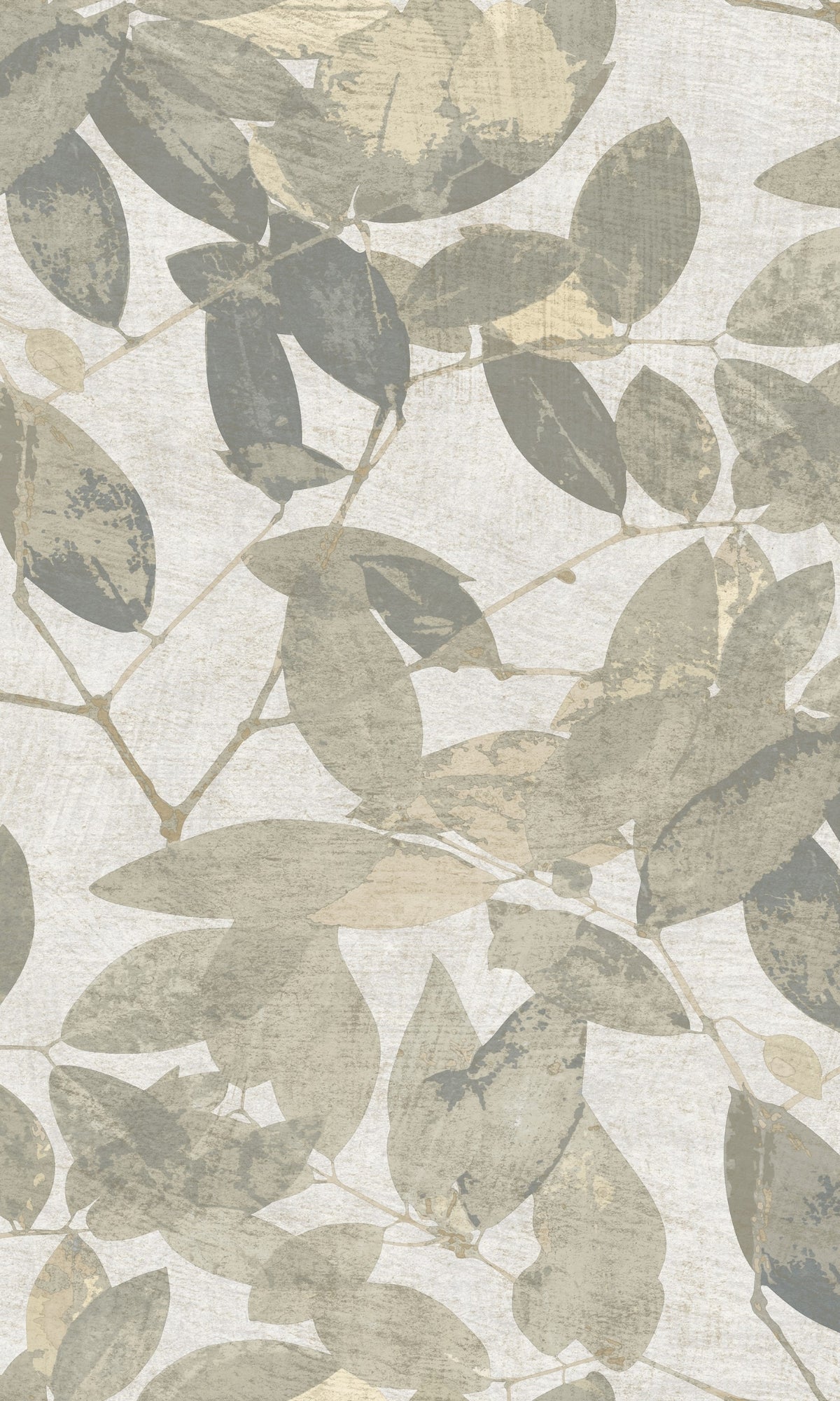 Greek Beech Tree Leaves Decorative Botanical Wallpaper R9143 for Home Interior