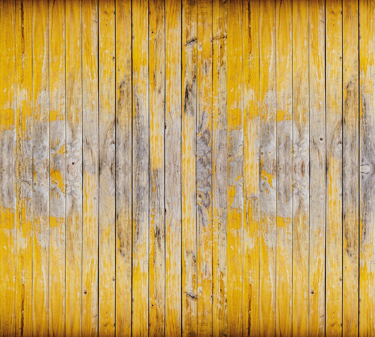 Stylish Ochre Weathered Planked Faux Finish M9201 Planks
