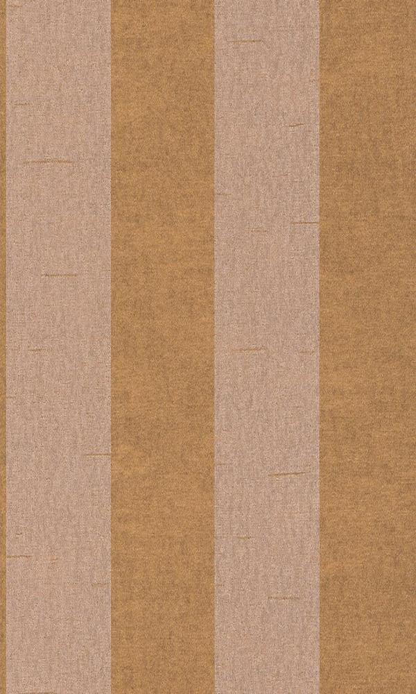 R2993 Bronze Metallic and Matte Striped Wallpaper for Interior Decoration