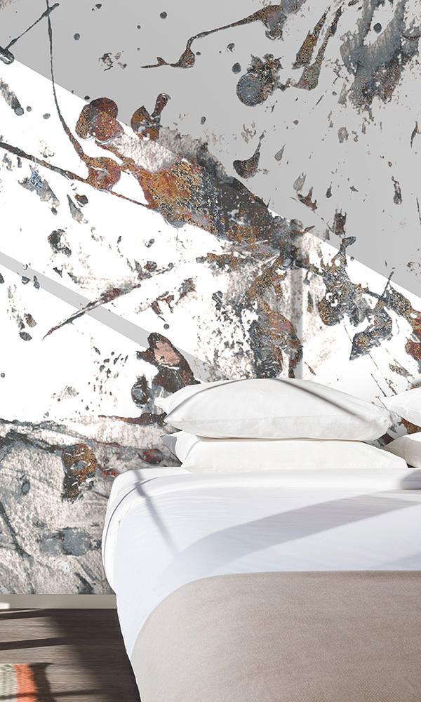 Urban Rusty Paint Texture Wallpaper Mural M9634 - Sample Piece