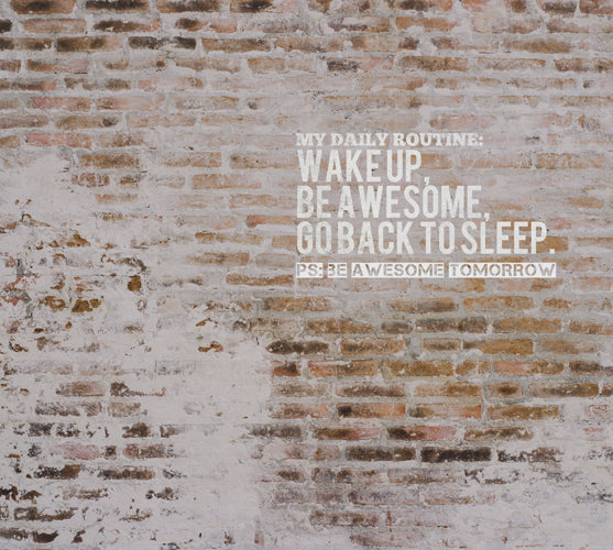 Highly Realistic Weathered Brick Style Mural Wallpaper M9239 for Interior Decoration