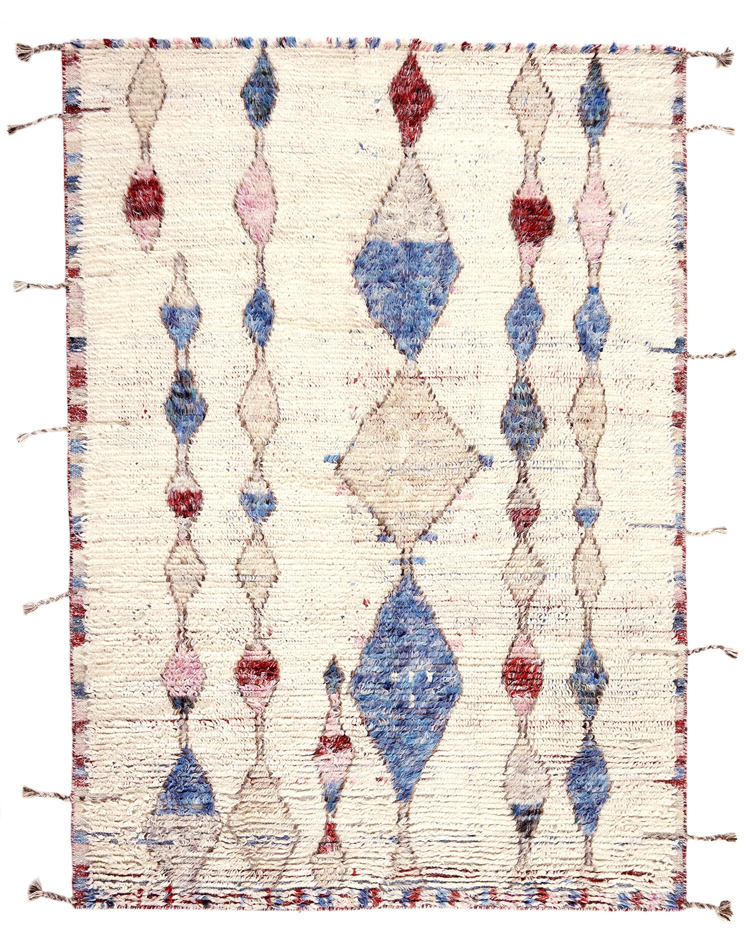 Walls Republic Tribe Collection - Handmade Moroccan-Inspired Wool Area Rugs Measuring 170 cm x 240 cm