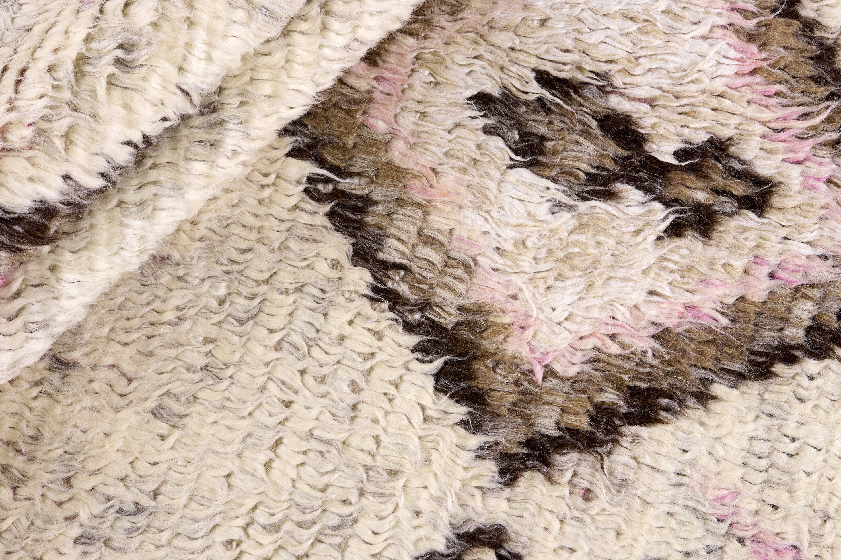 Walls Republic Tribe Collection: Hand - Knotted Wool Area Rugs Inspired by Moroccan Designs, Measuring 170 cm x 240 cm