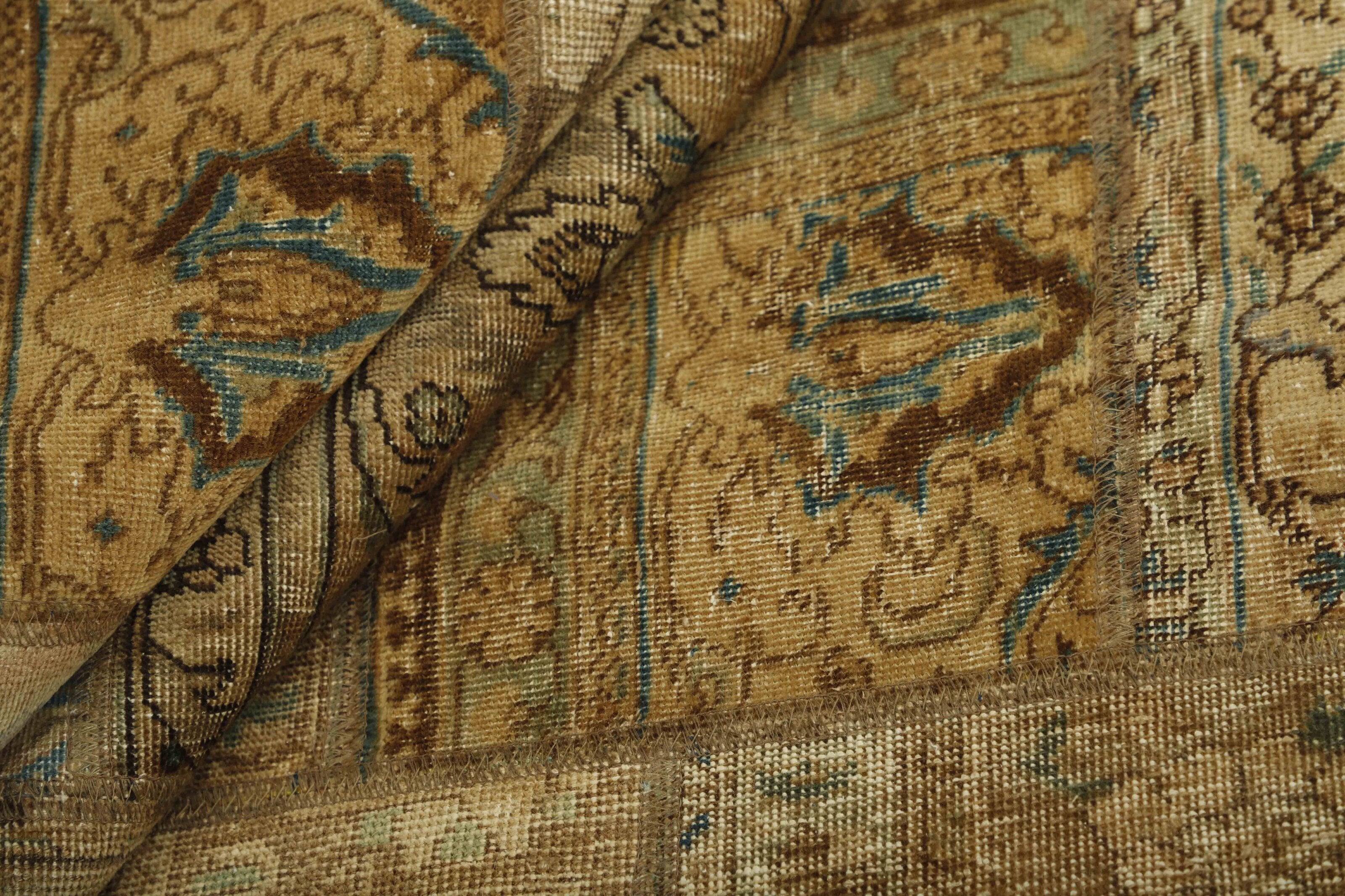 Unique Vintage Persian Hand-Knotted Patchwork Rugs - 200 cm x 302 cm