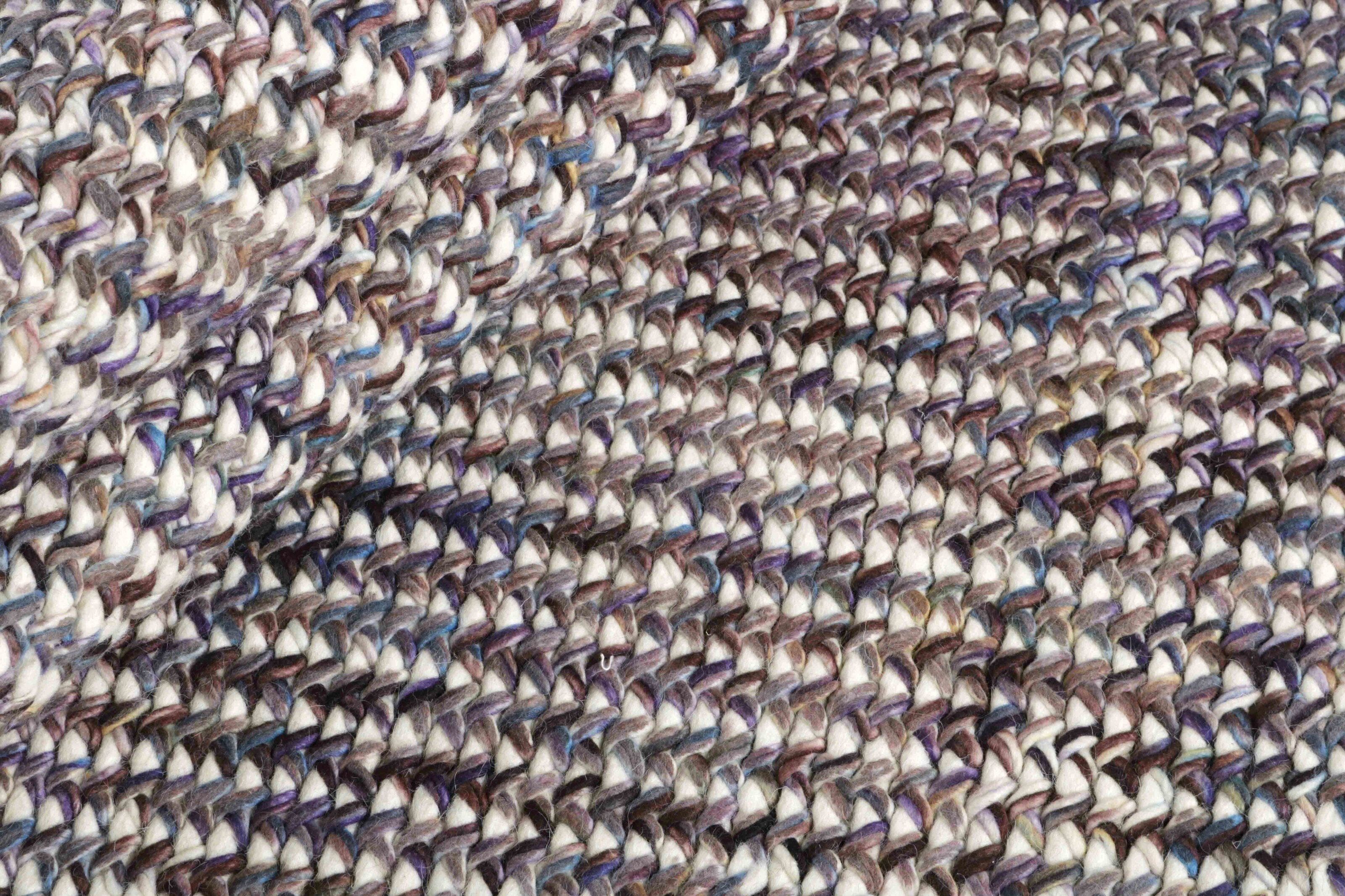 Exquisite Hand-Woven Modern Felted Wool Area Rugs from India - Size 140 cm x 200 cm