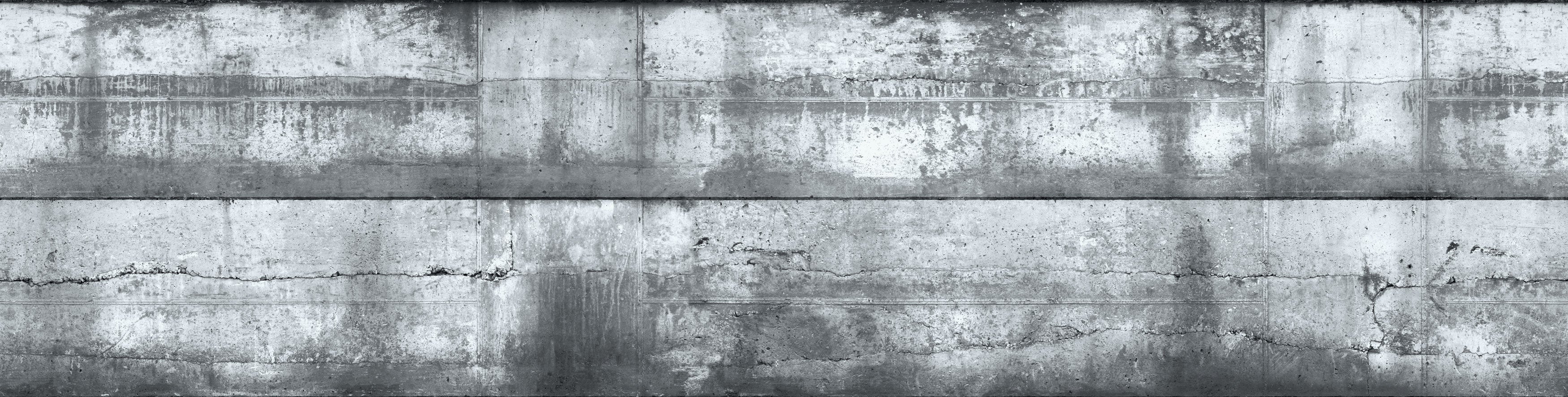 M9340 Horizontal Faux Concrete Slab Digital Mural - Sample