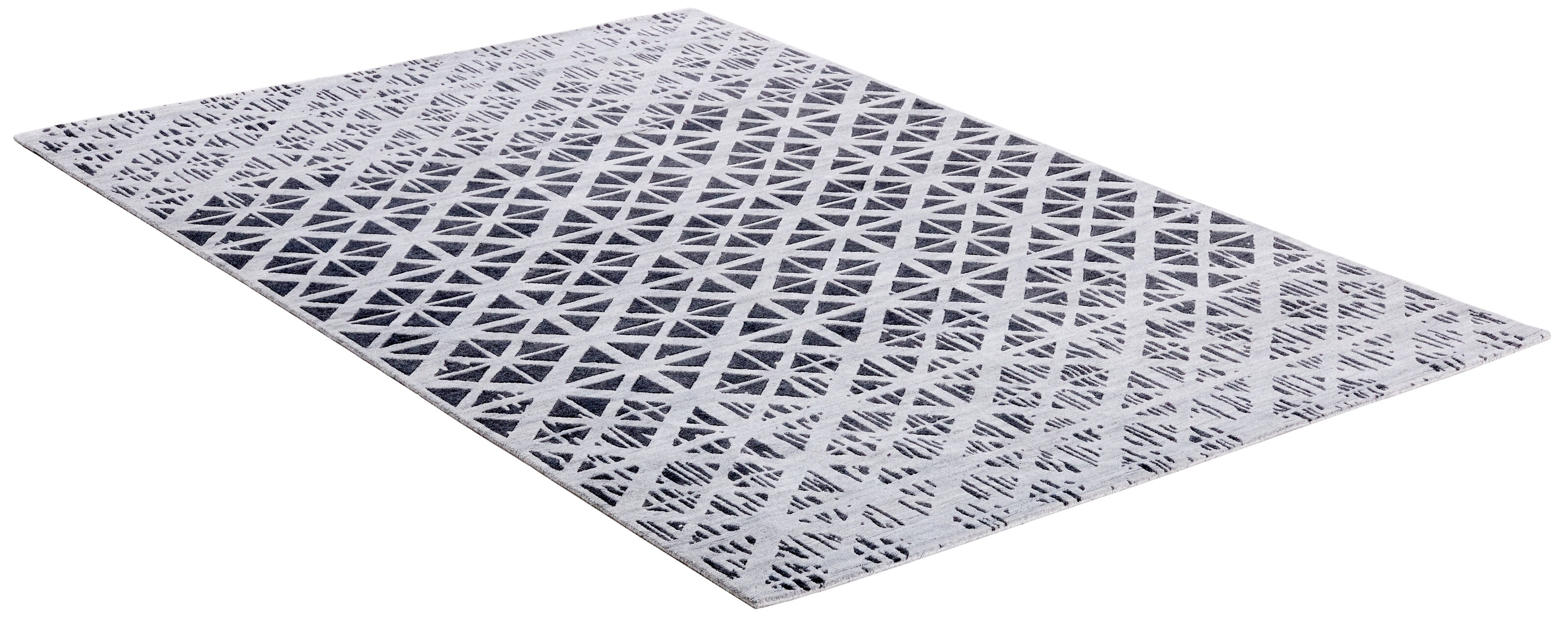 Shangri-La Collection: 140 cm x 200 cm Handmade Rugs with Kunlun Mountains - Inspired Patterns