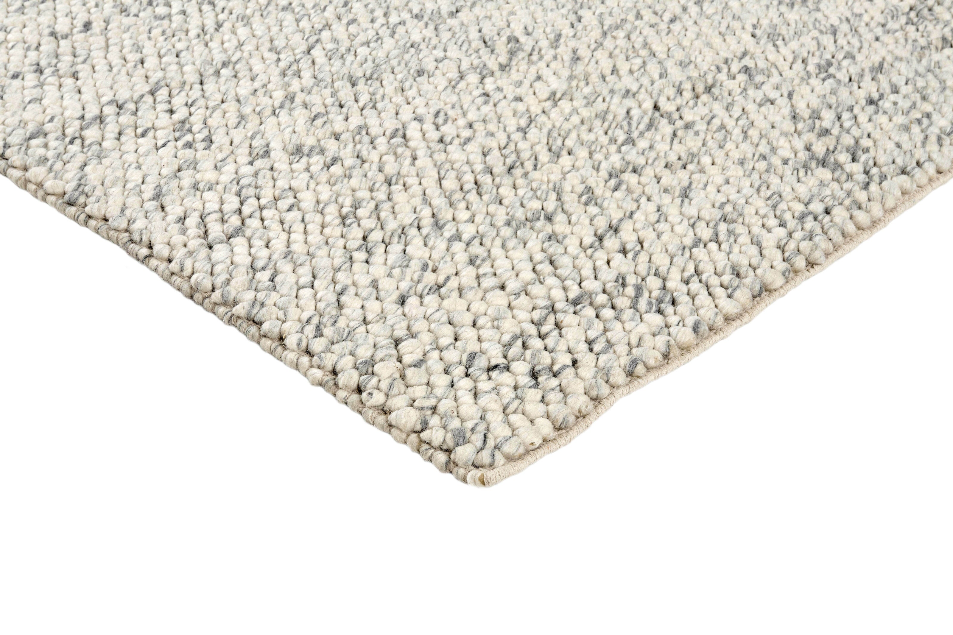 Walls Republic Artisanal Ball Weave Modern Elegant Handwoven Rugs from India - 60 cm x 90 cm Size