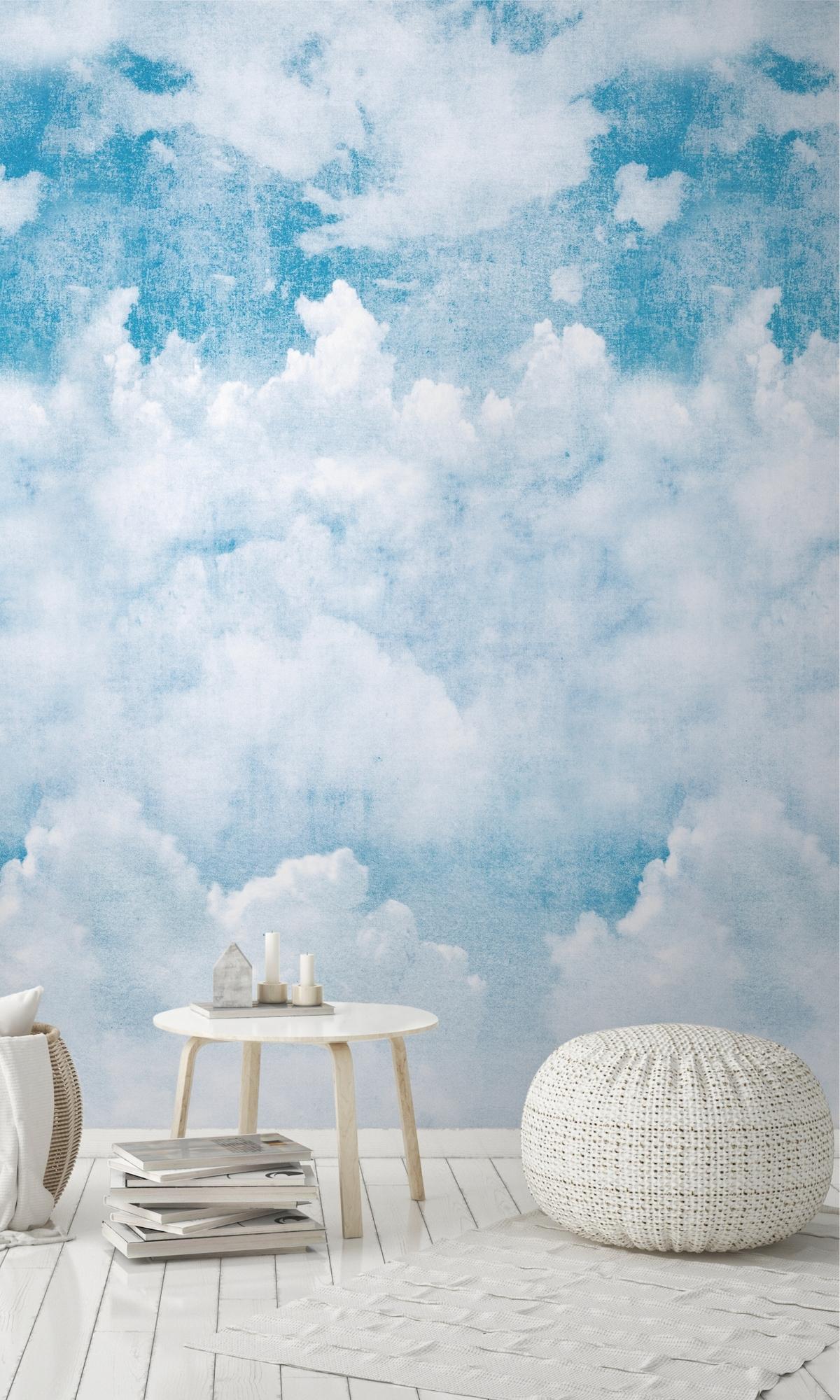 RM2036 Blue Skies Digital Wallpaper for Ceilings