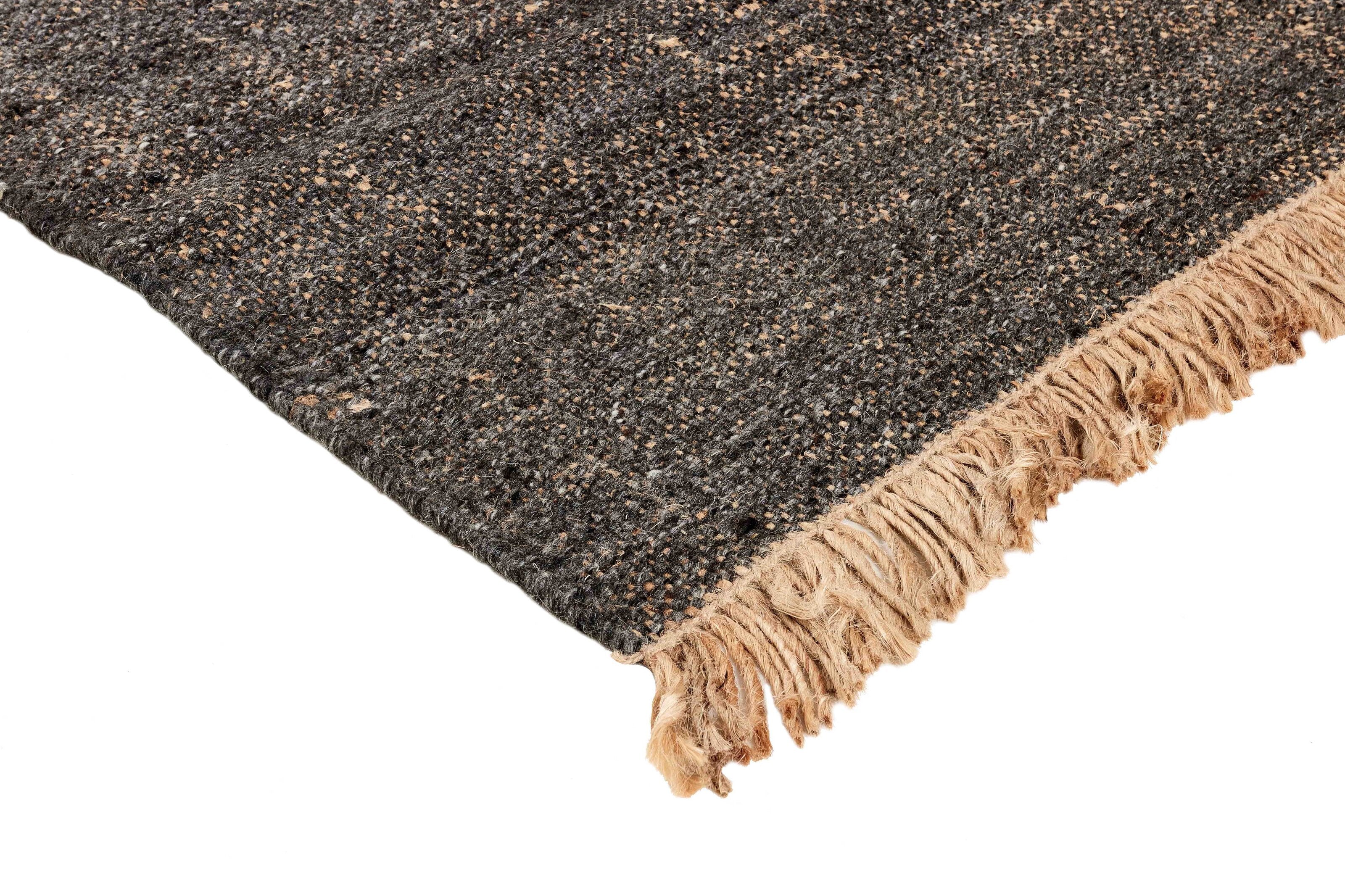 Walls Republic's Nordic Nature Collection - Contemporary Long - Tasseled Wool Rugs for Modern Interiors, Size 60 cm x 90 cm