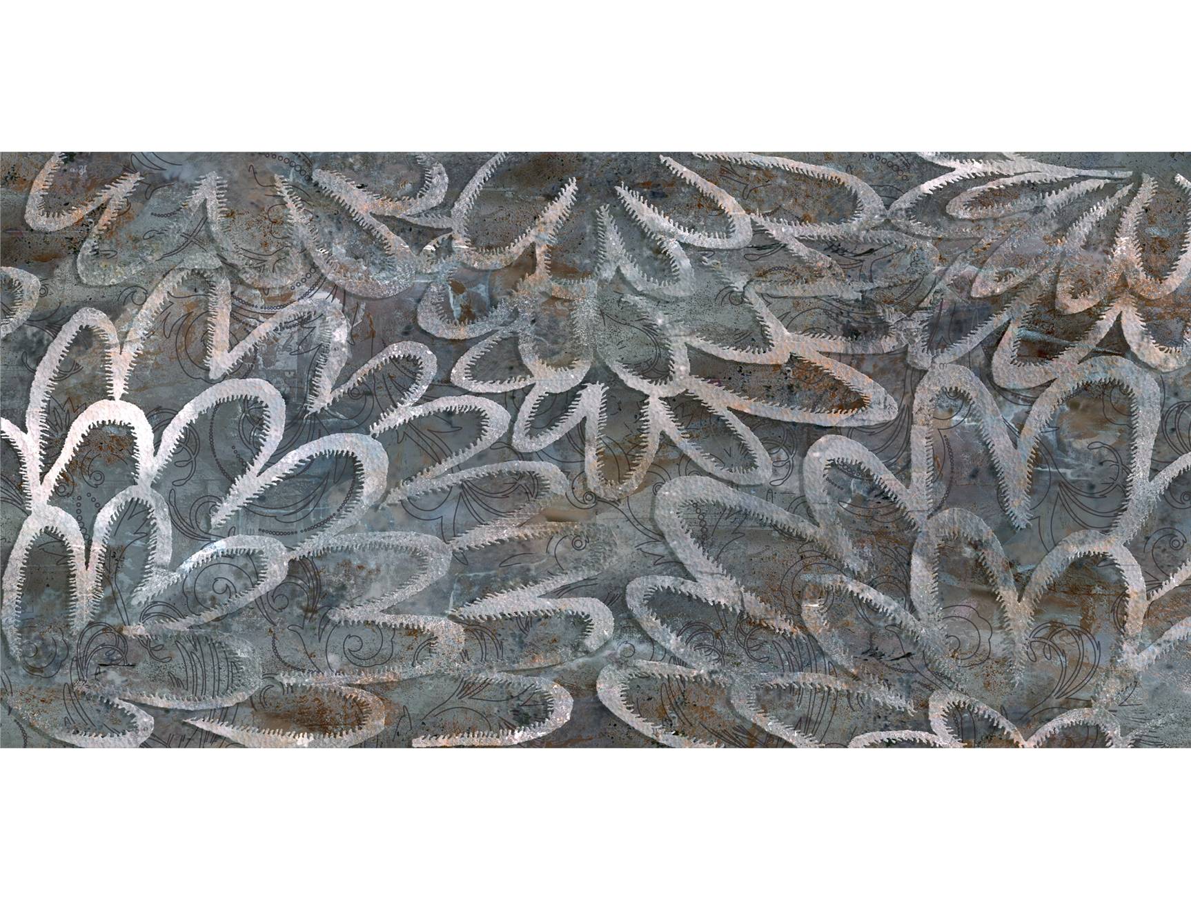 Stylish Gray Metallic Decorative Mural Wallpaper for Modern Interiors