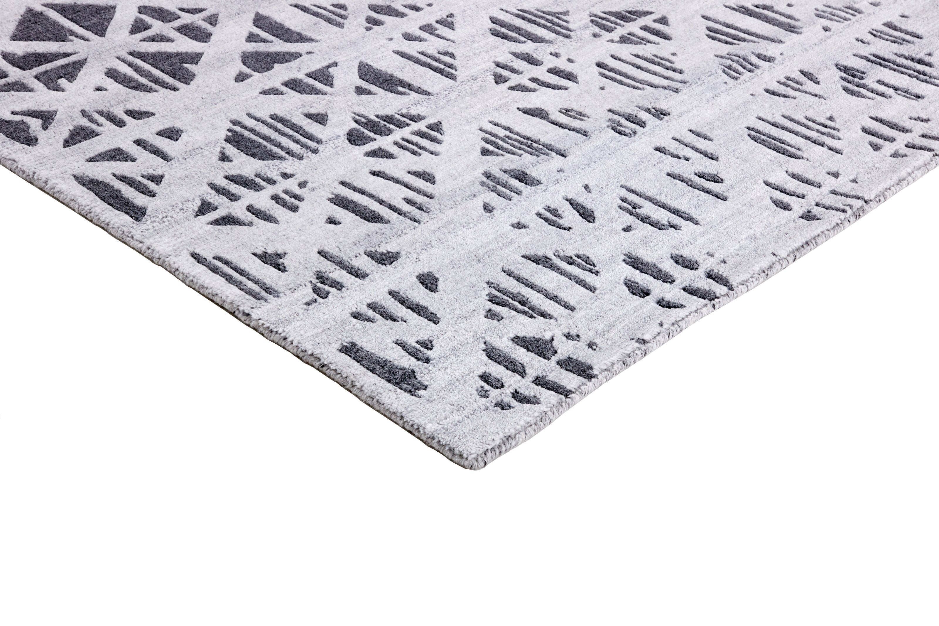 Shangri-La Collection: 140 cm x 200 cm Handmade Rugs with Kunlun Mountains - Inspired Patterns