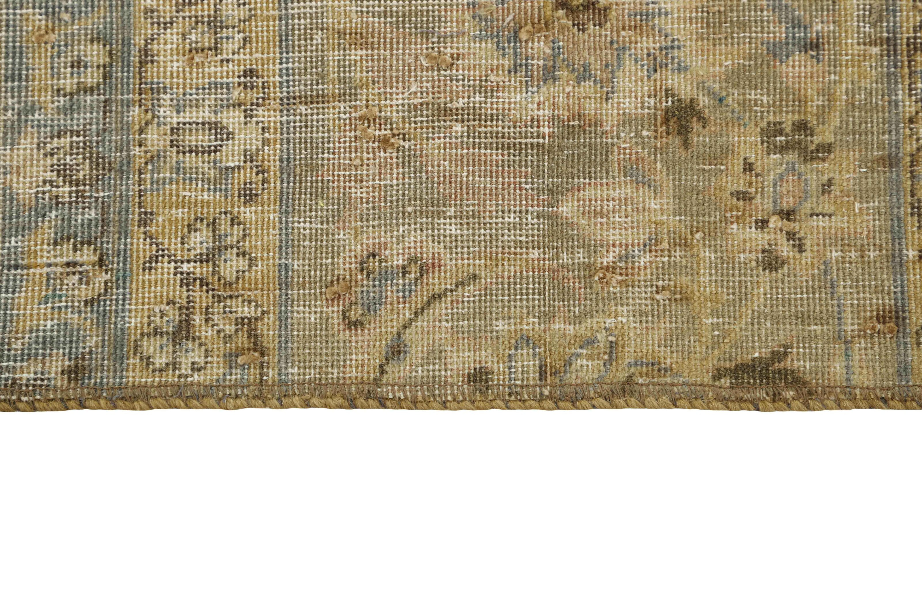 Unique Vintage Persian Hand-Knotted Patchwork Rugs - 200 cm x 302 cm