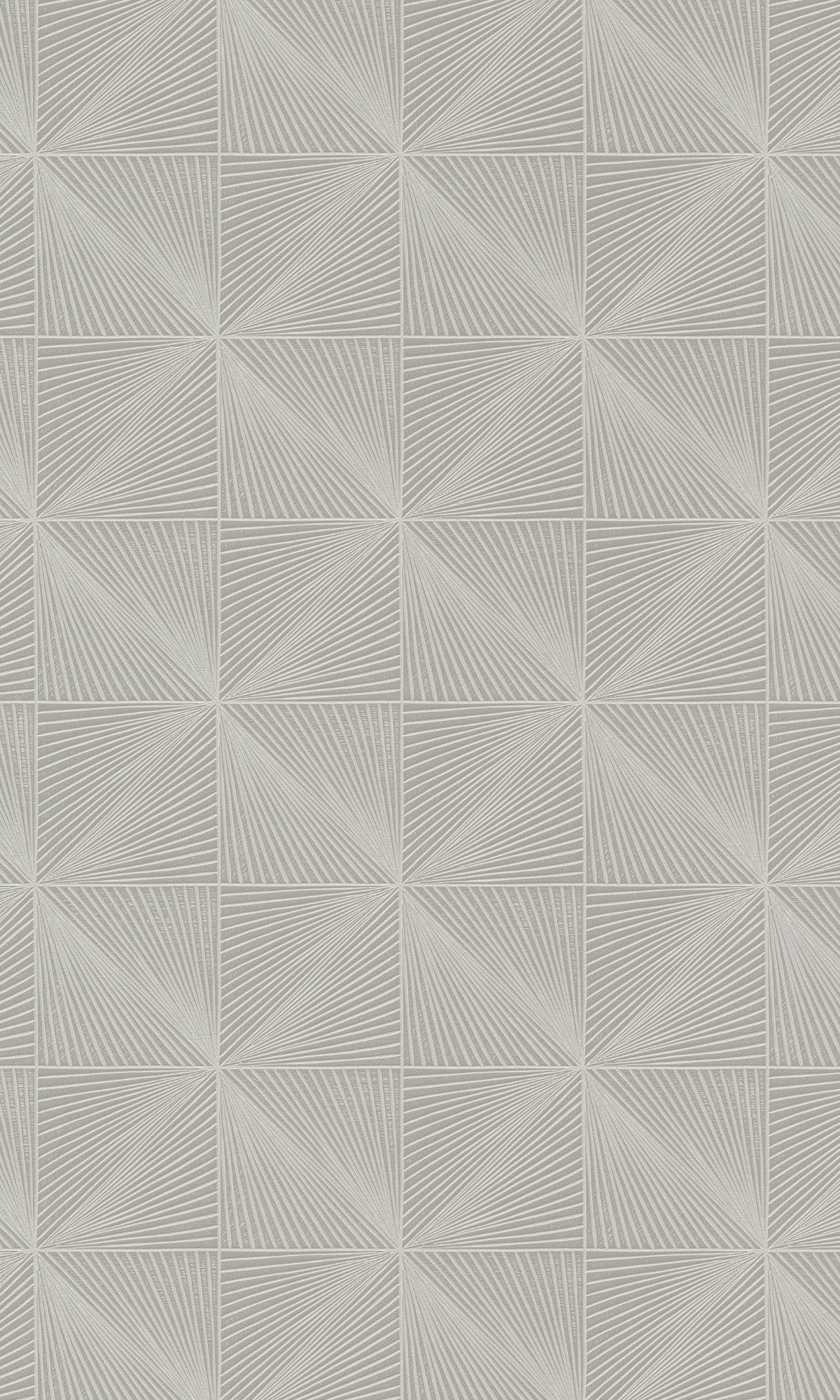 Stylish Grey Diamond-Like Geometric Design Wallpaper for Interior Decoration R8736