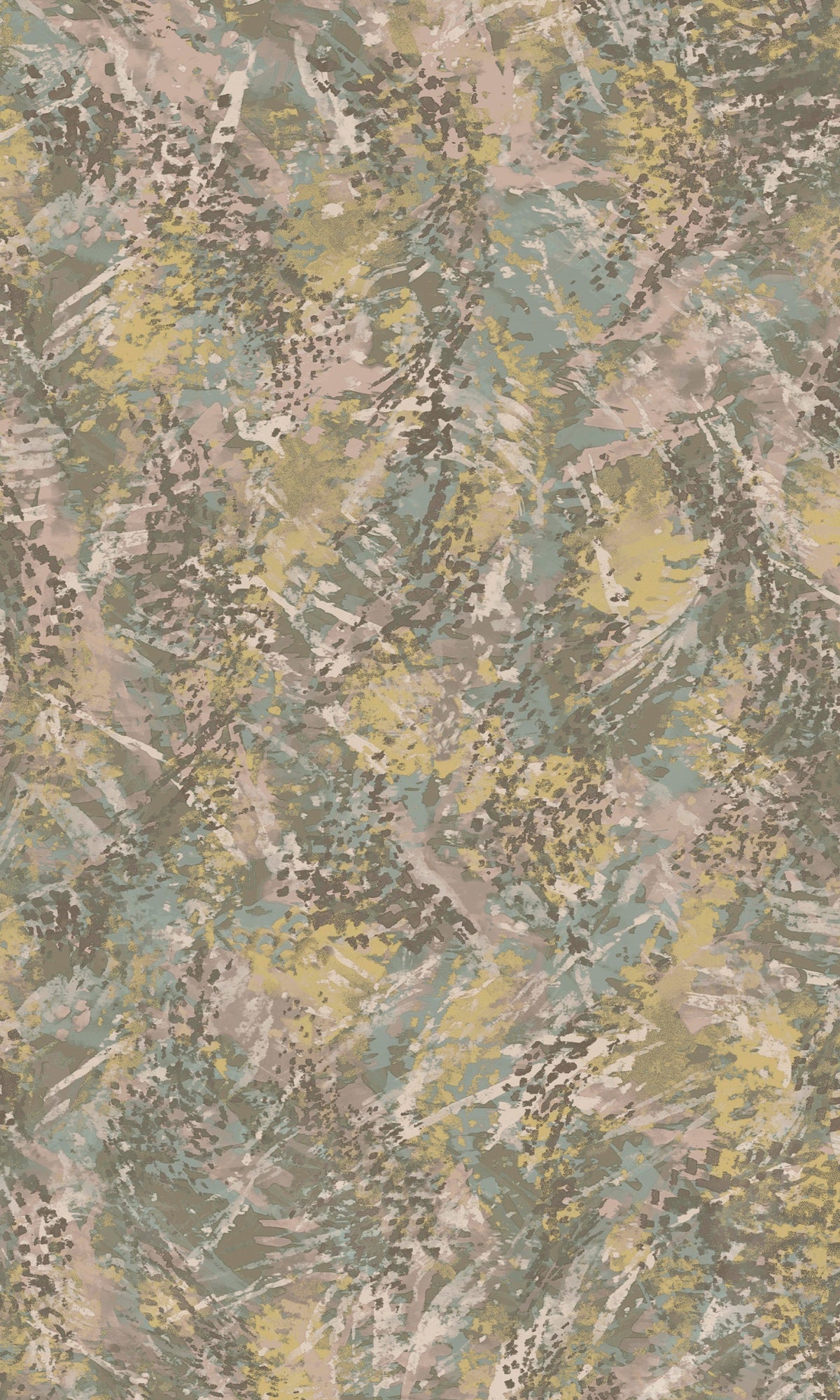 Blush Khaki Abstract Wallpaper with Feather-Like Textured Design R8938 - Ideal for Interior Decoration