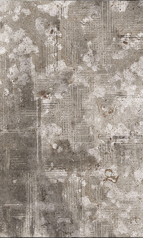 Urban Style Neutral Damaged Concrete Mural M9918
