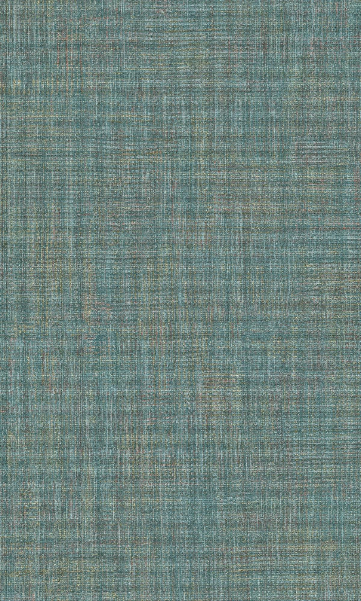 Blue Metallic Plain Textured Wallpaper with Tiny Mosaic Effect - R7743