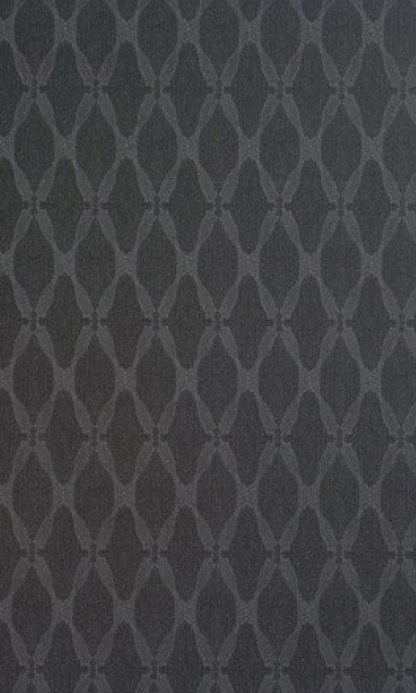 Shimmery Charcoal Geometric Lozenge Wallpaper R1413