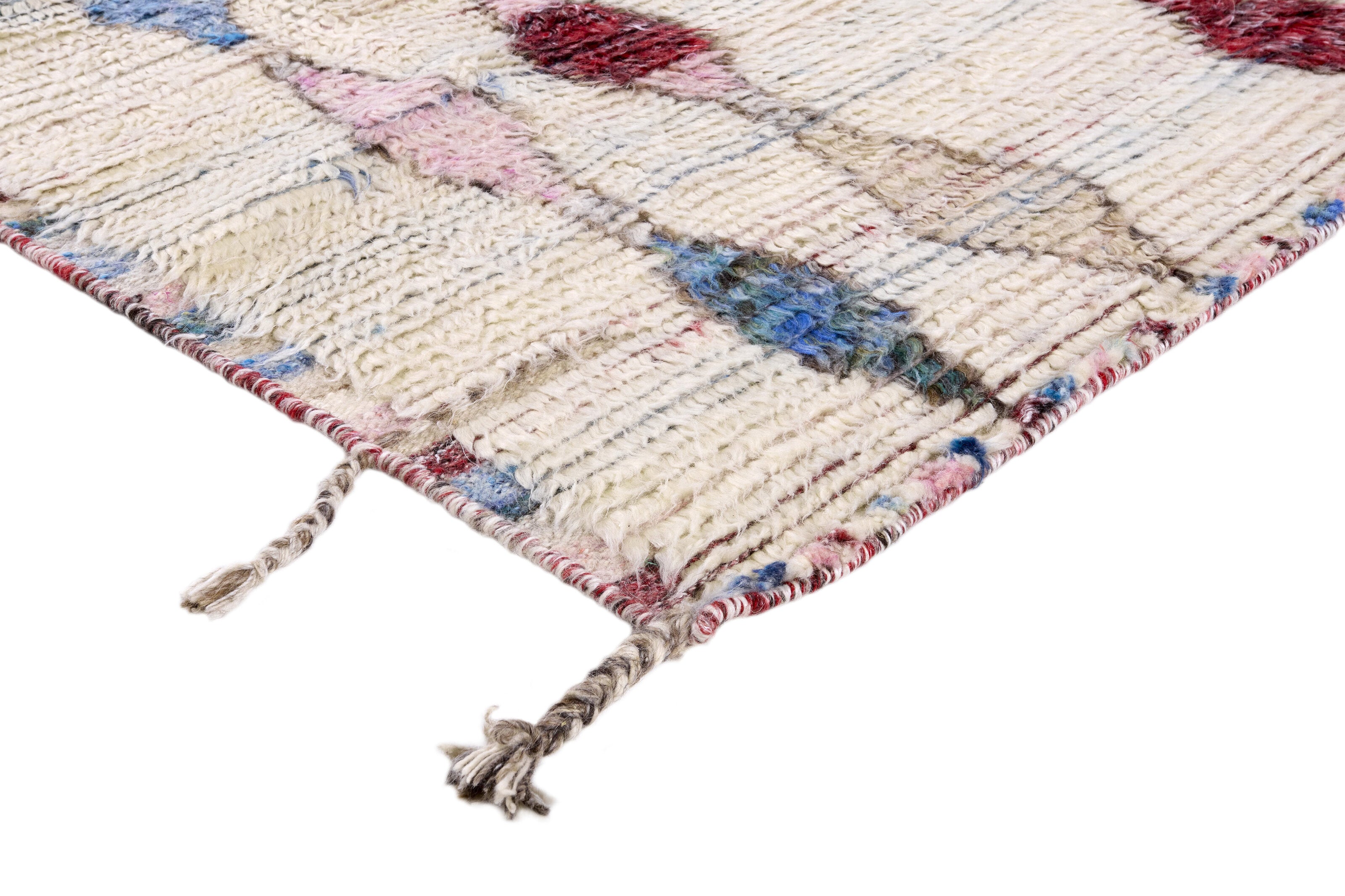 Walls Republic Tribe Collection - Handmade Moroccan-Inspired Wool Area Rugs Measuring 170 cm x 240 cm