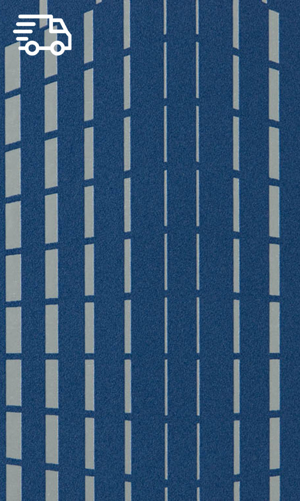Stunning Blue Geometric Skyscraper Design Wallpaper R7199