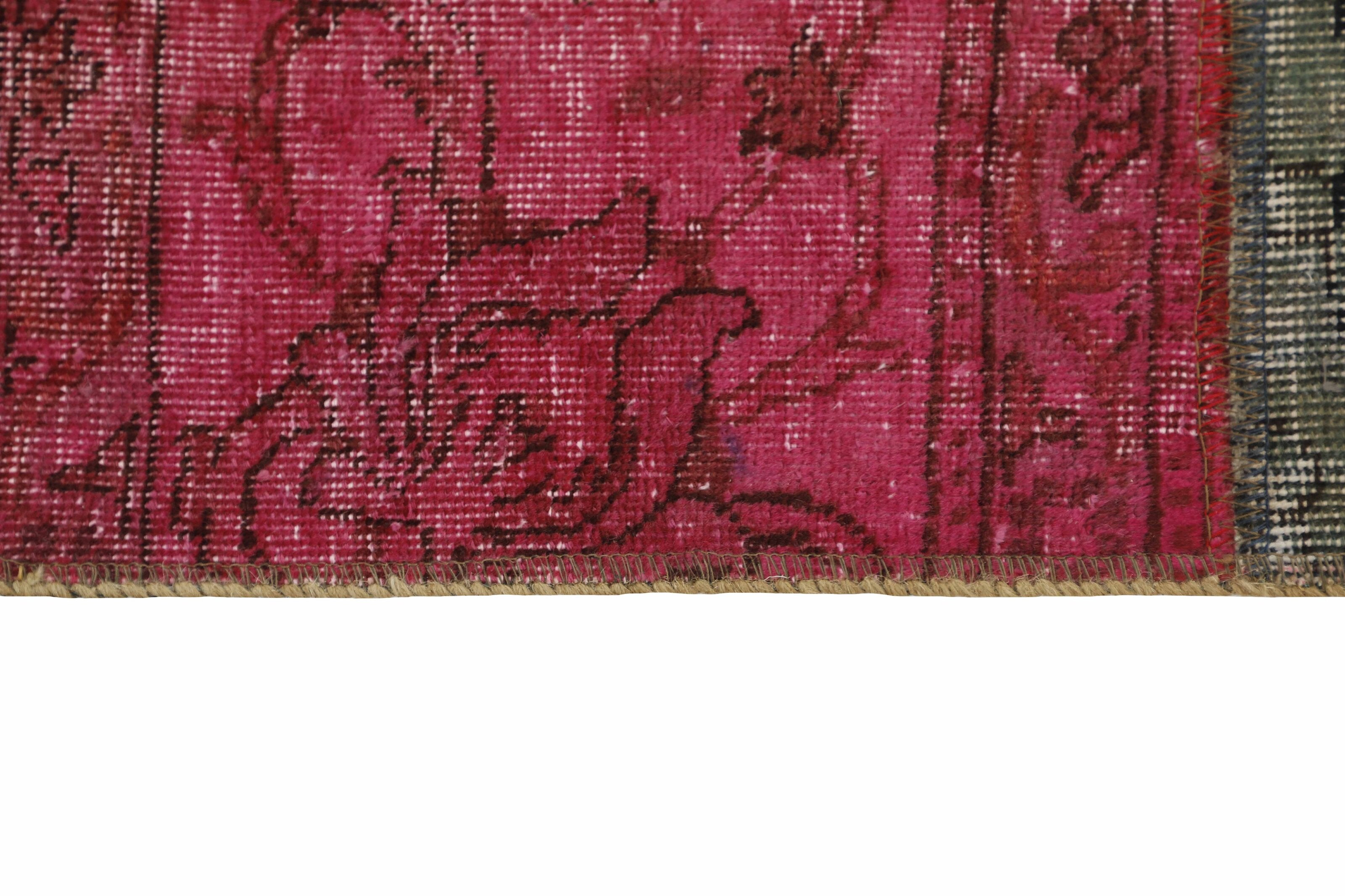 Antique Persian Handmade Vintage Royal Patchwork Area Rugs - 168 cm x 245 cm