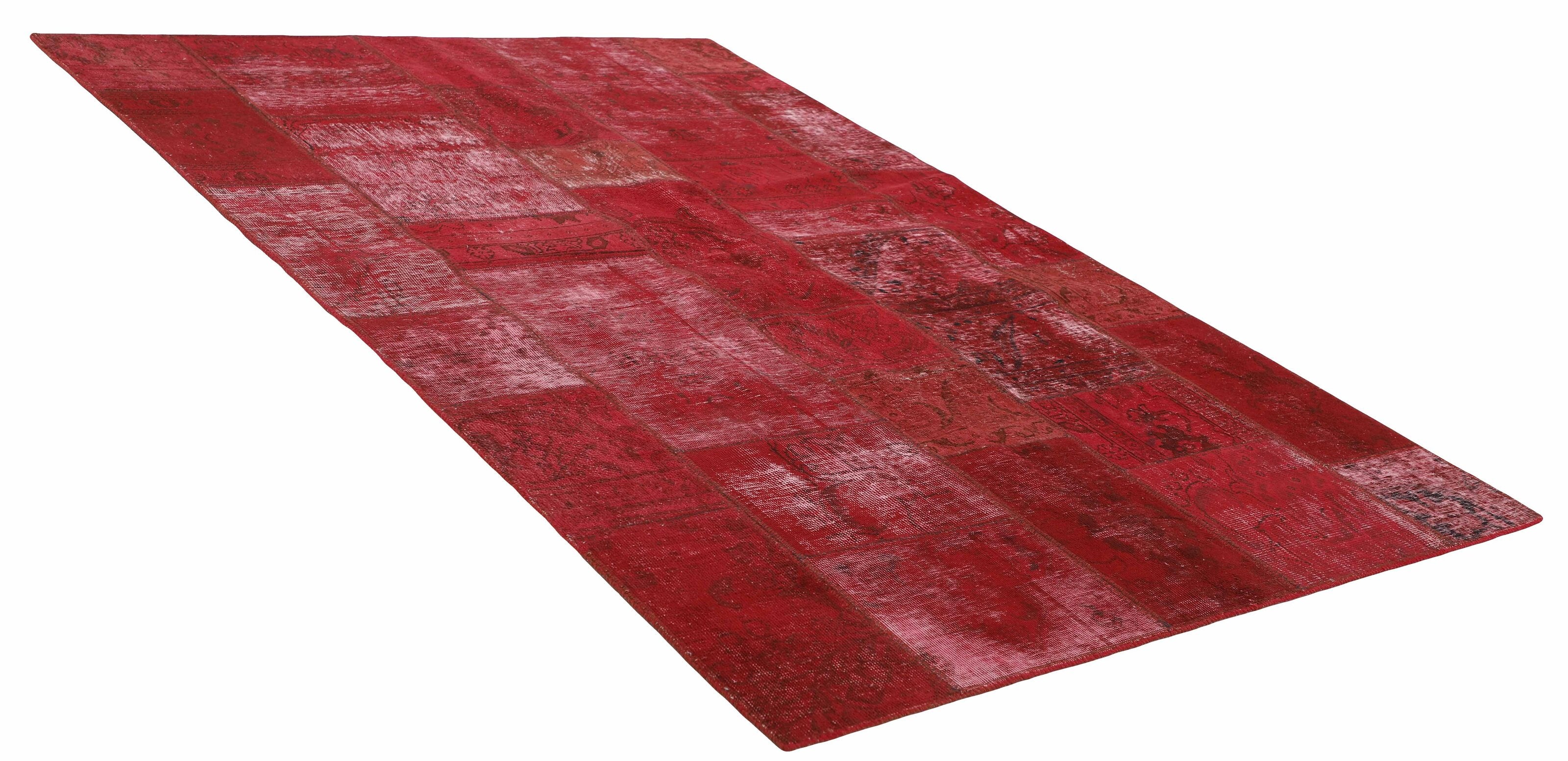 Antique Persian Handmade Vintage Royal Patchwork Area Rugs - 160 cm x 233 cm