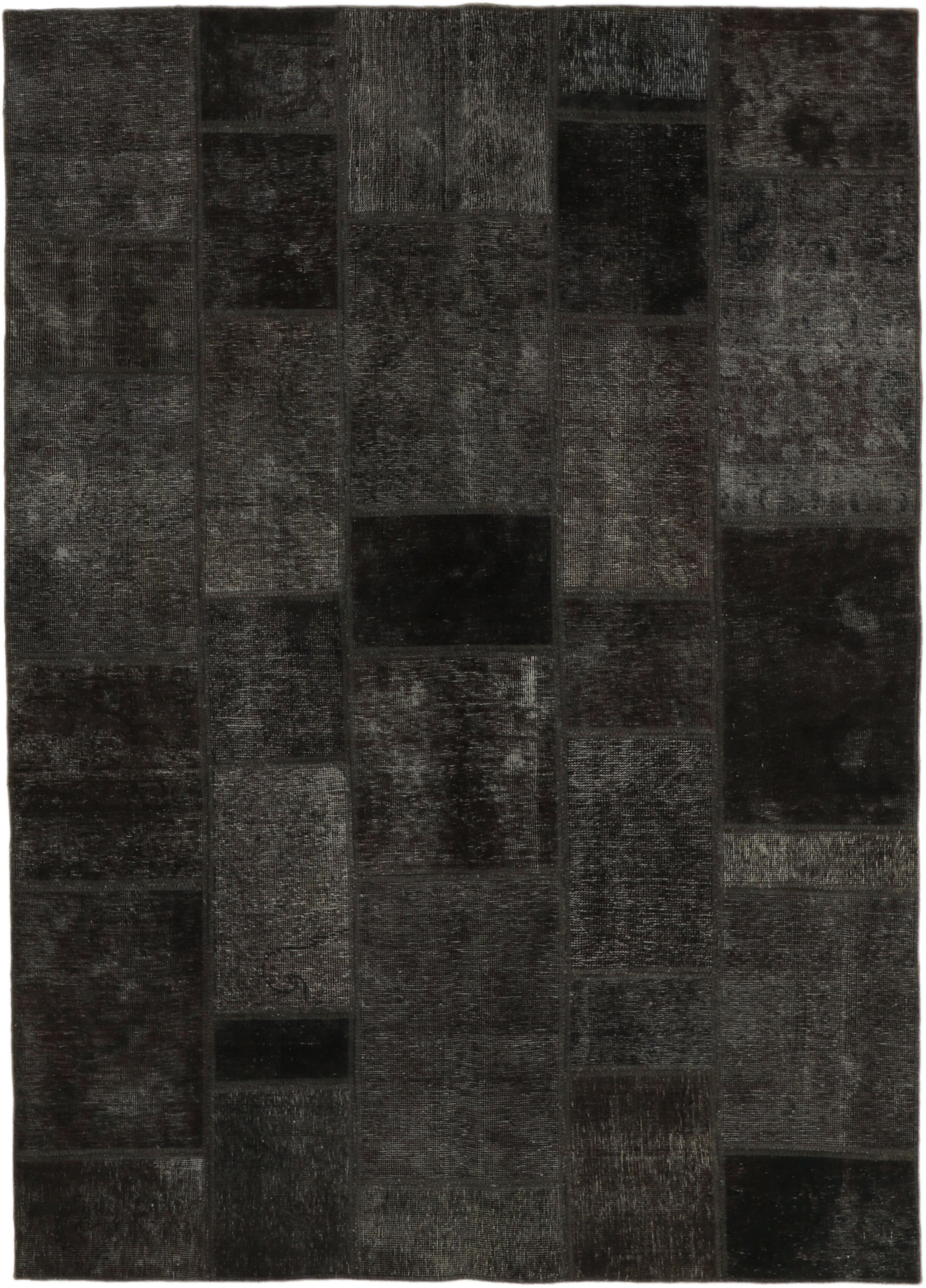 Antique Persian Vintage Royal Patchwork Rugs, 173 cm x 240 cm