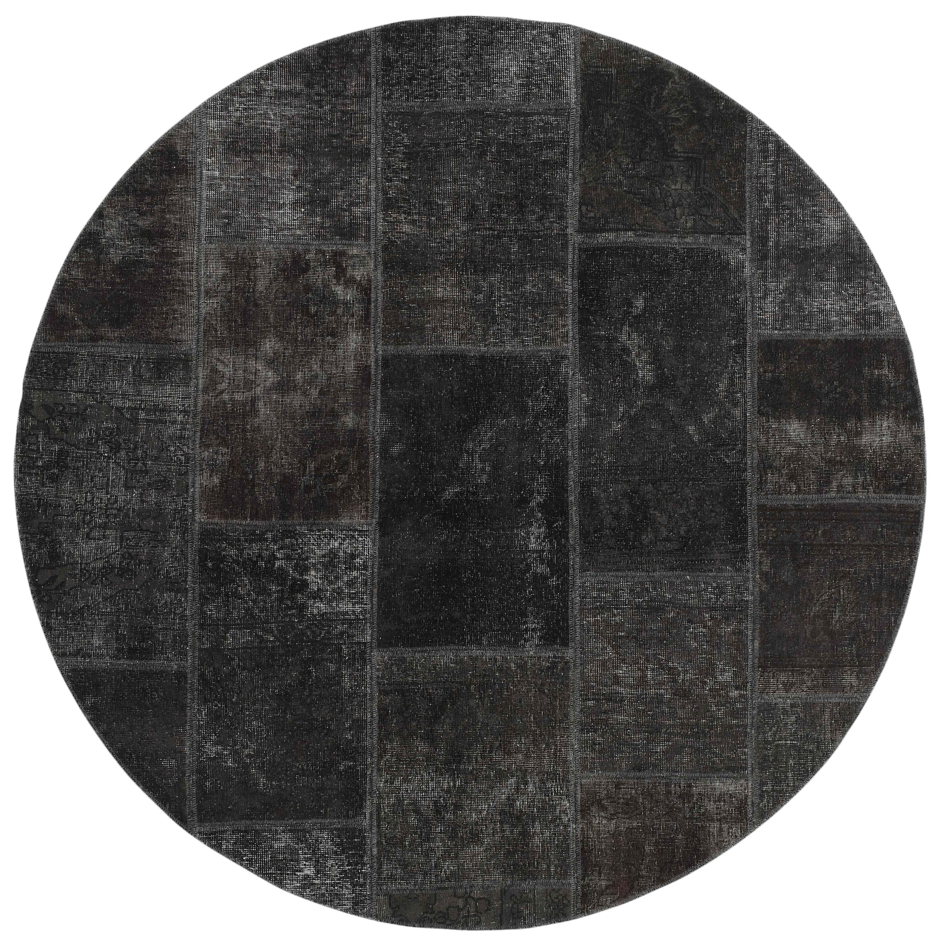 Antique Persian Hand - crafted Vintage Royal Patchwork Area Rugs, 200 cm x 200 cm