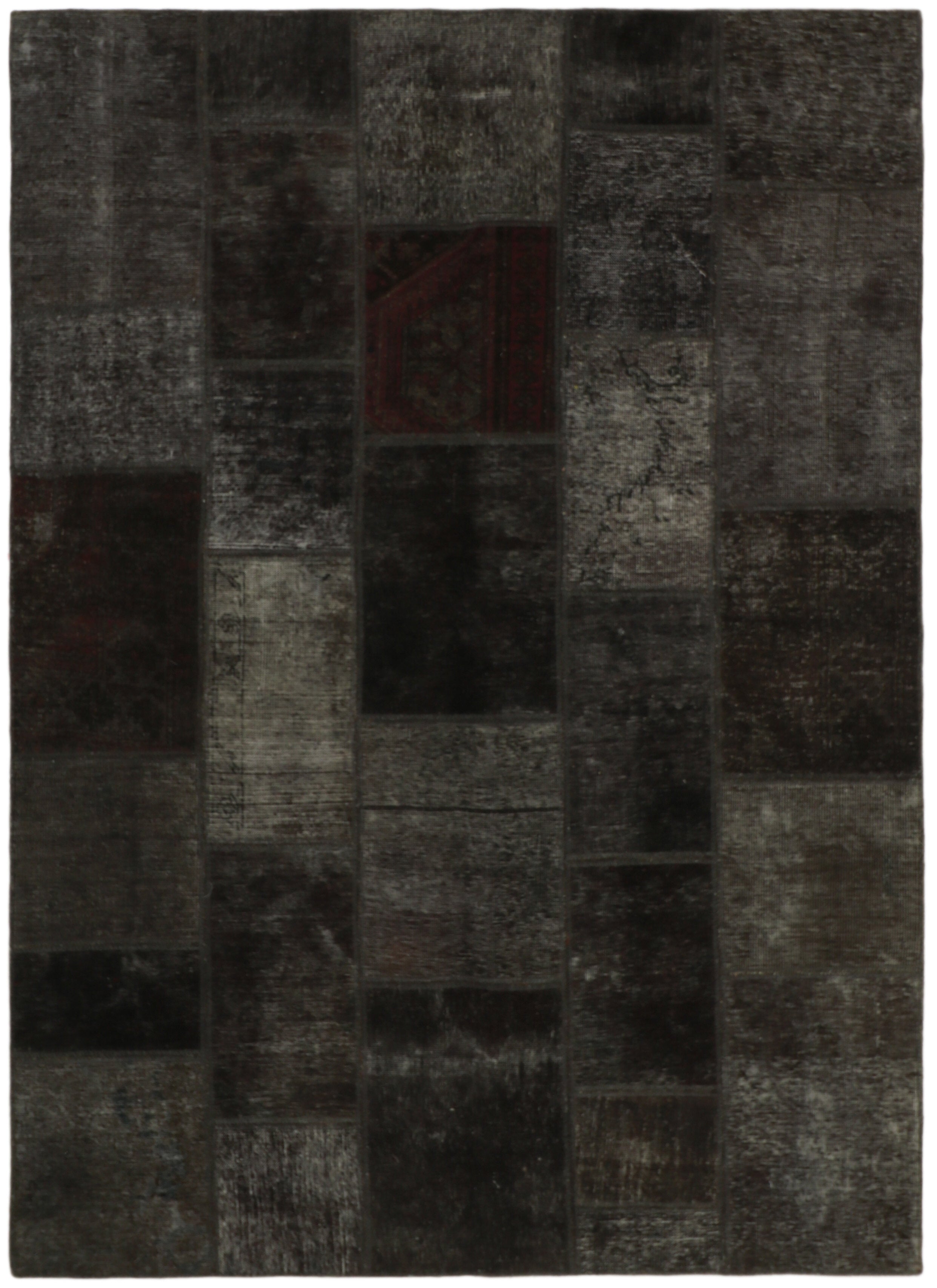 Large-Sized Vintage Persian Royal Patchwork Handmade Rugs 174 cm x 237 cm