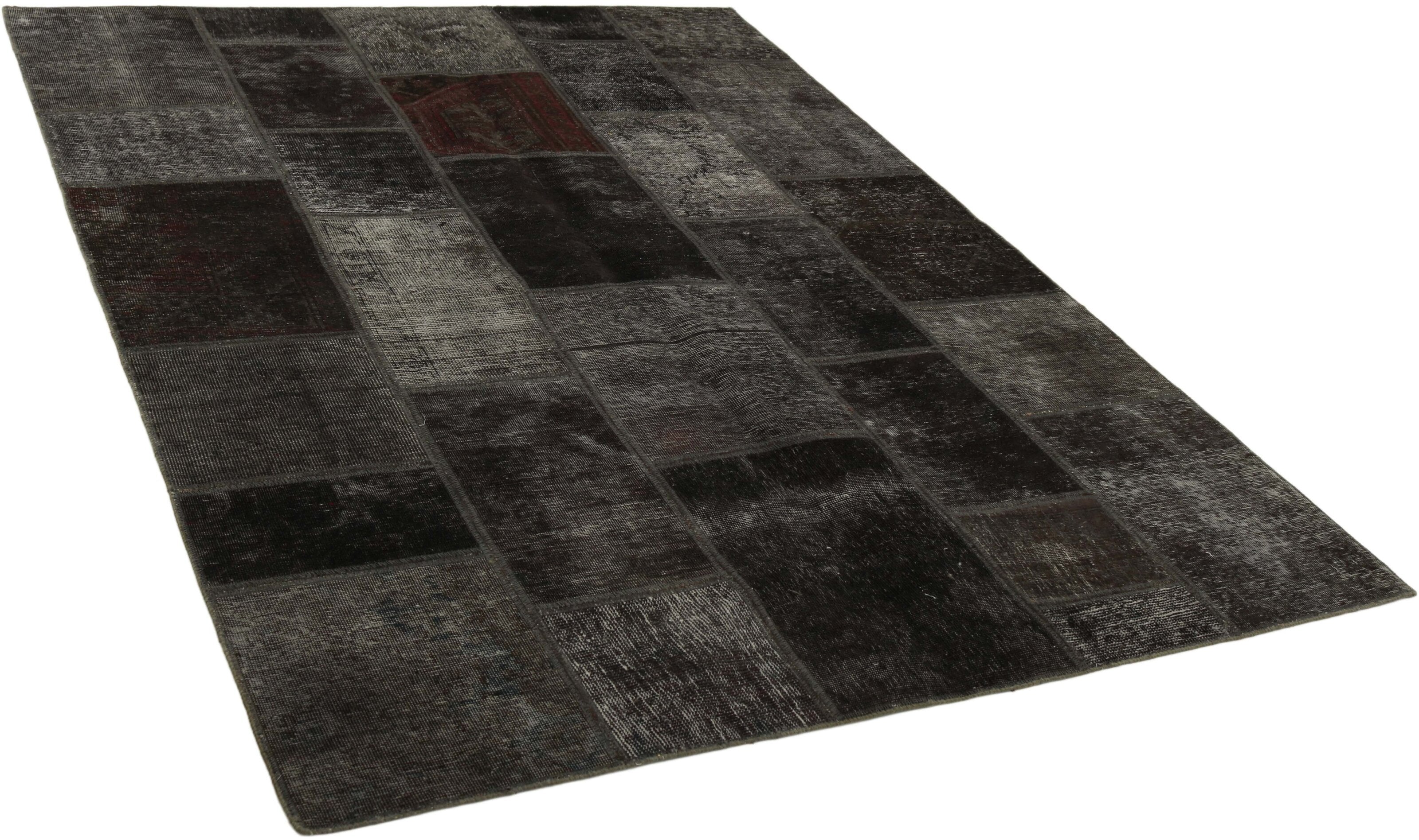 Large-Sized Vintage Persian Royal Patchwork Handmade Rugs 174 cm x 237 cm