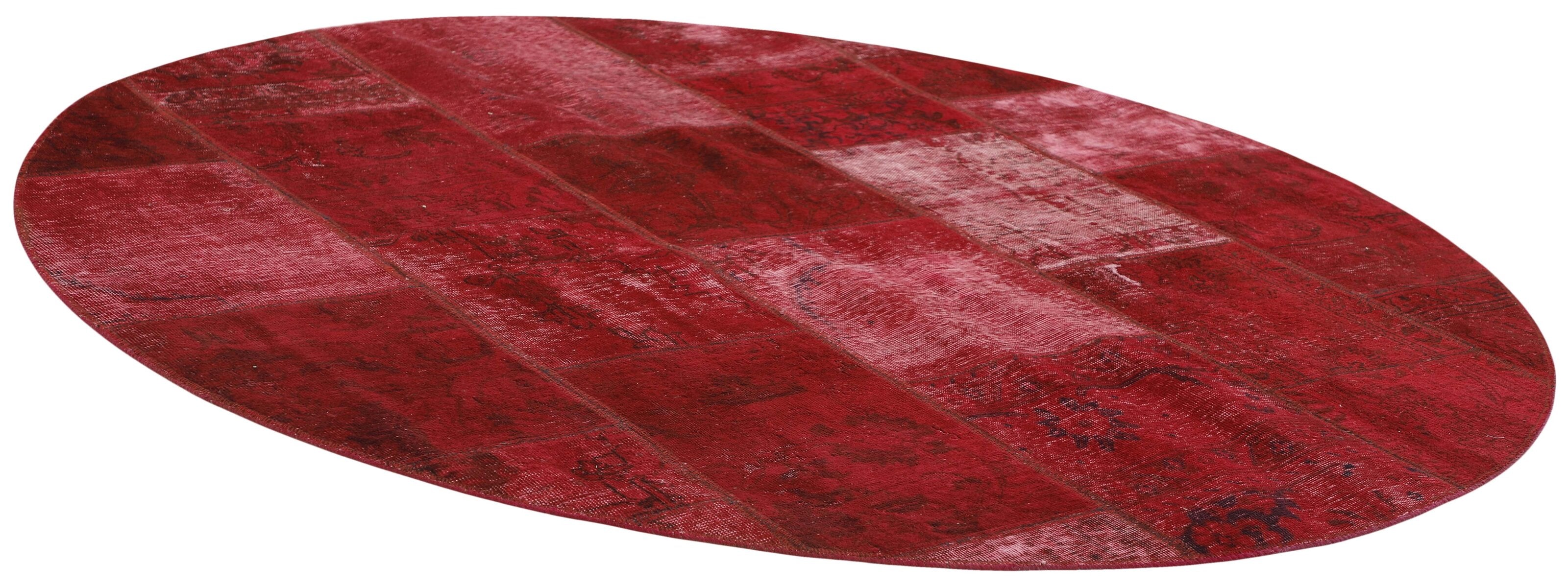 Vintage Royal Persian Patchwork Hand - crafted Area Rugs, 200 cm x 200 cm - Antique Style