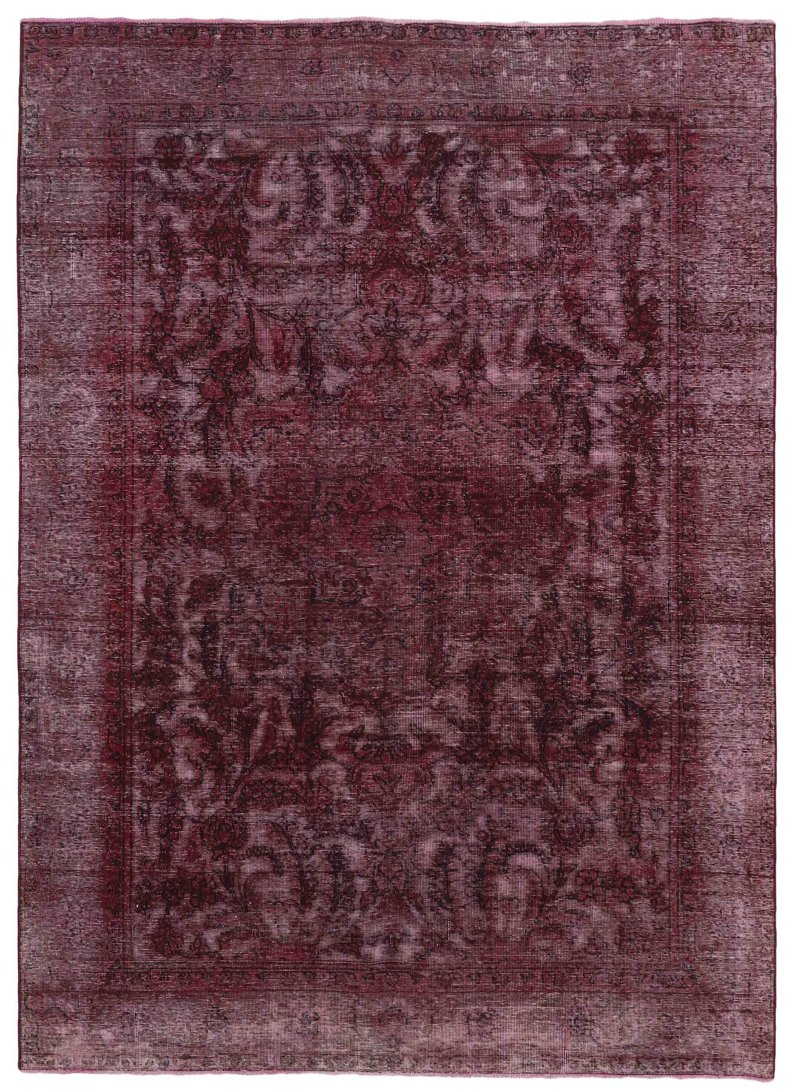 Vintage Royal Collection: Large-Sized Antique Persian Hand-Knotted Stonewashed and Recolored Rugs Measuring 203 cm x 284 cm