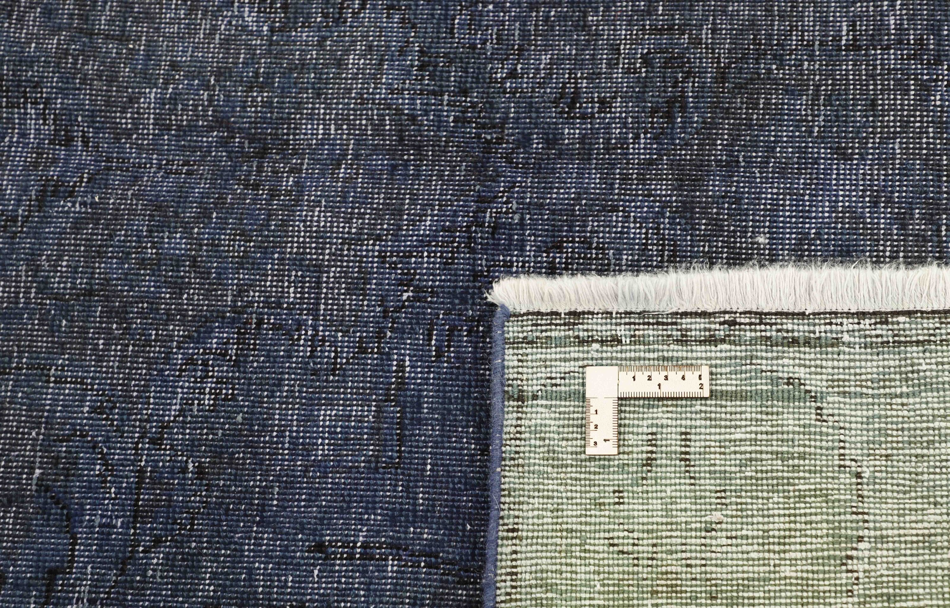 Antique Persian Hand-Knotted Vintage Rugs in Stonewashed, Recoloured Finishes - 191 cm x 298 cm