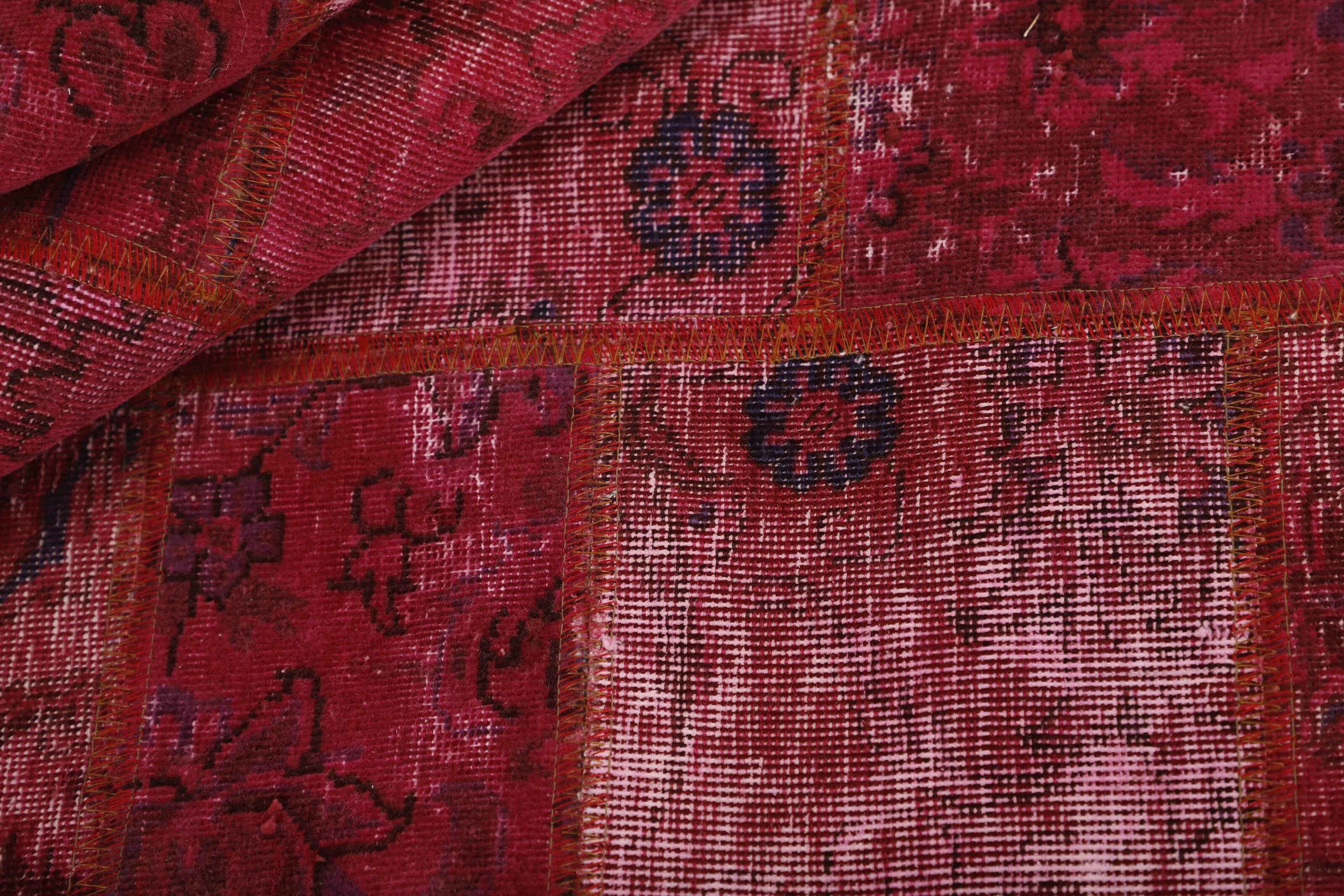 Antique Persian Handmade Vintage Royal Patchwork Rugs, 139 cm x 203 cm