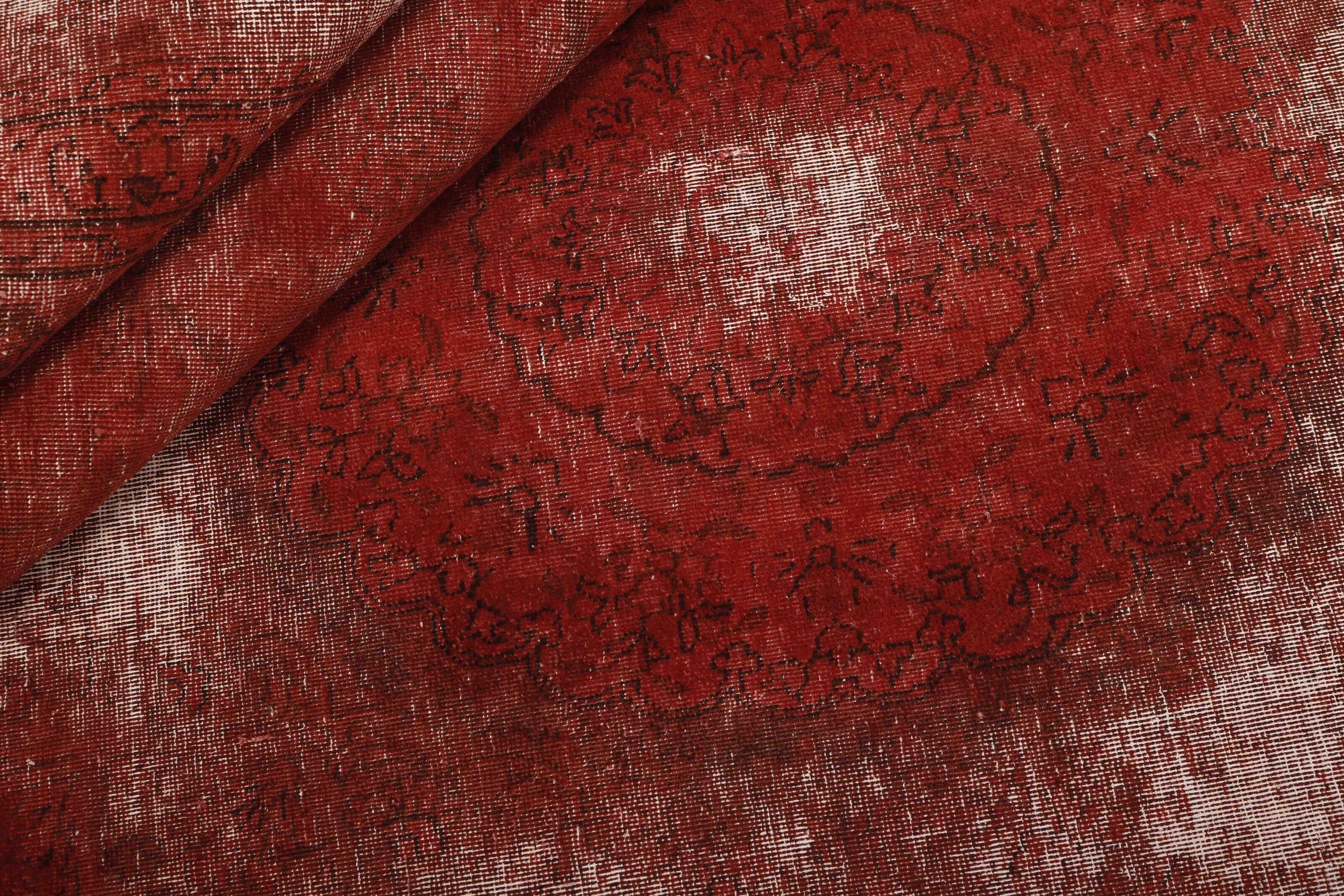 Vintage Royal Collection: Exquisite Antique Persian Hand - Knotted Stonewashed and Recolored Rugs Measuring 300 cm x 396 cm