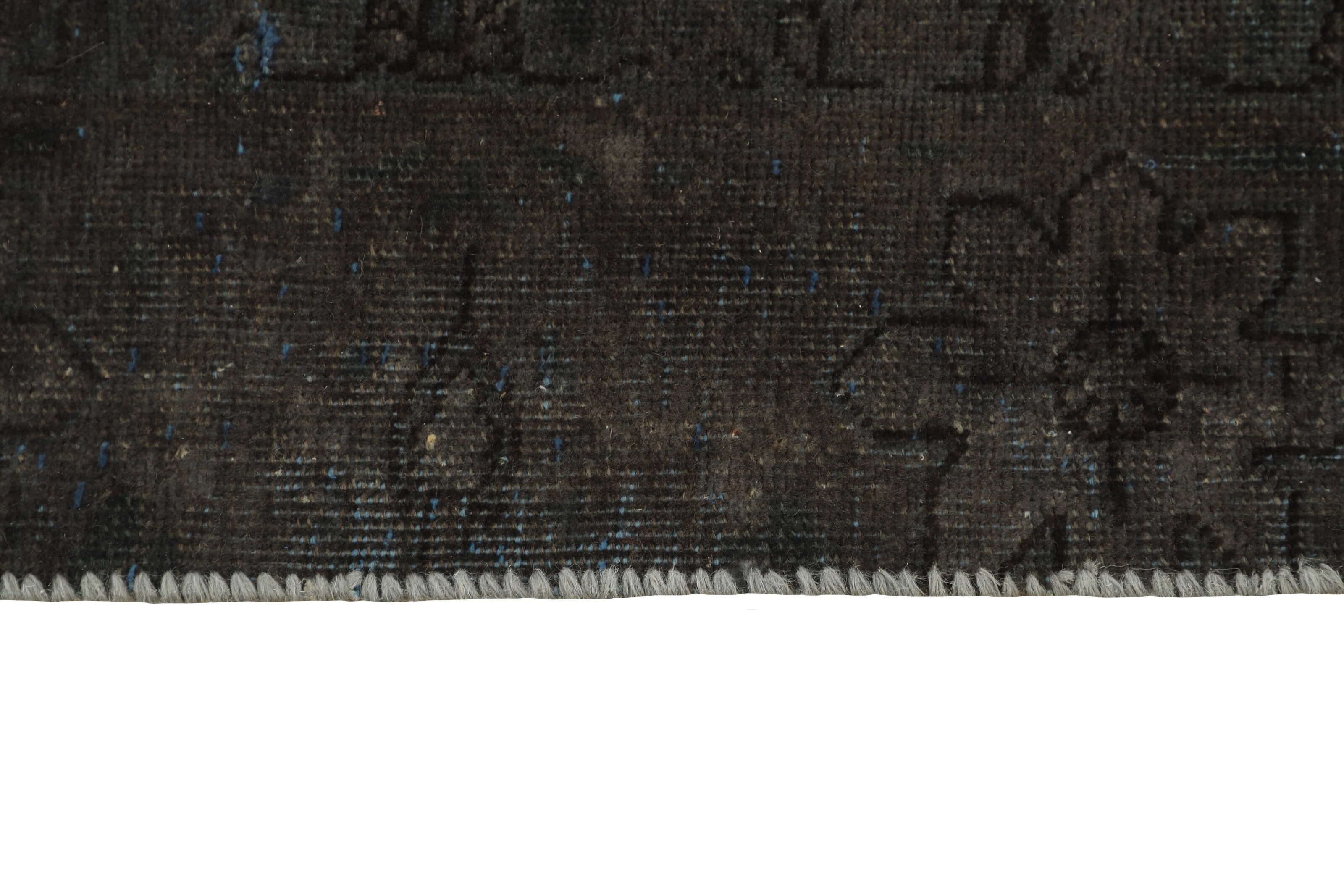 Antique Persian Hand-Knotted Vintage Royal Rugs in Stonewashed, Recoloured 186 cm x 260 cm