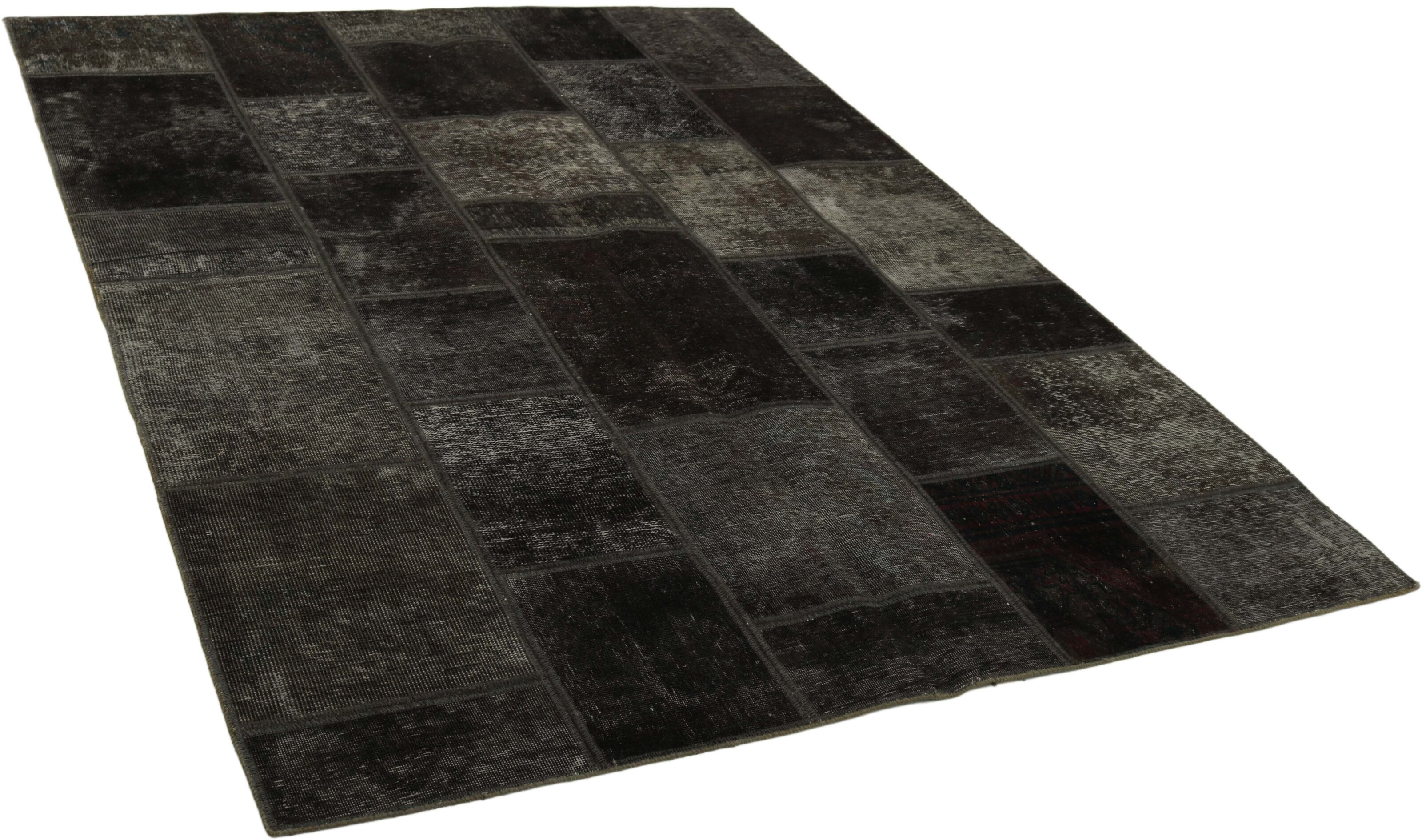 Vintage Royal Persian Handmade Patchwork Rugs - Large Size 172 cm x 238 cm for Antique Home Decor