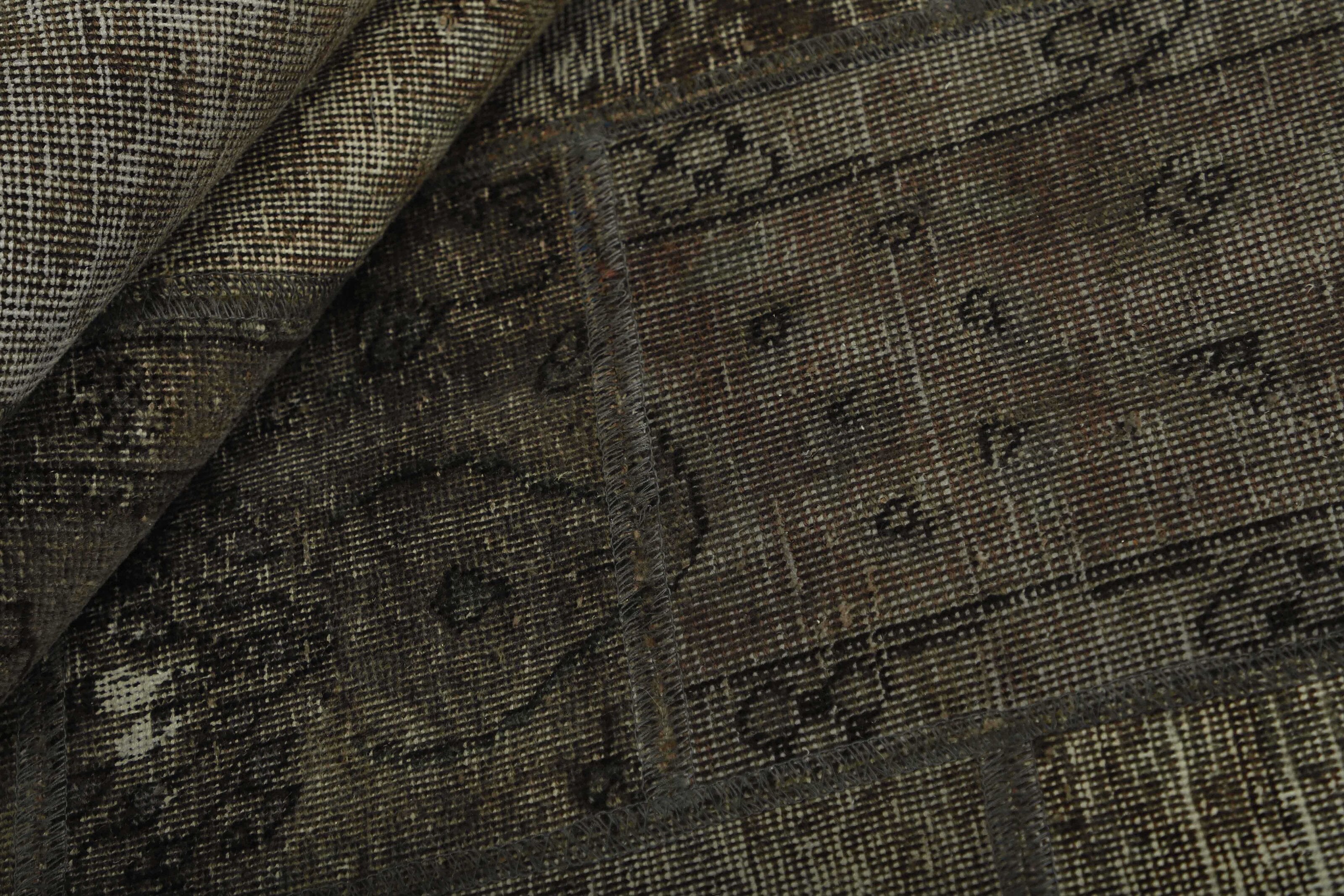 Antique Persian Handmade Vintage Royal Patchwork Rugs, 253 cm x 307 cm