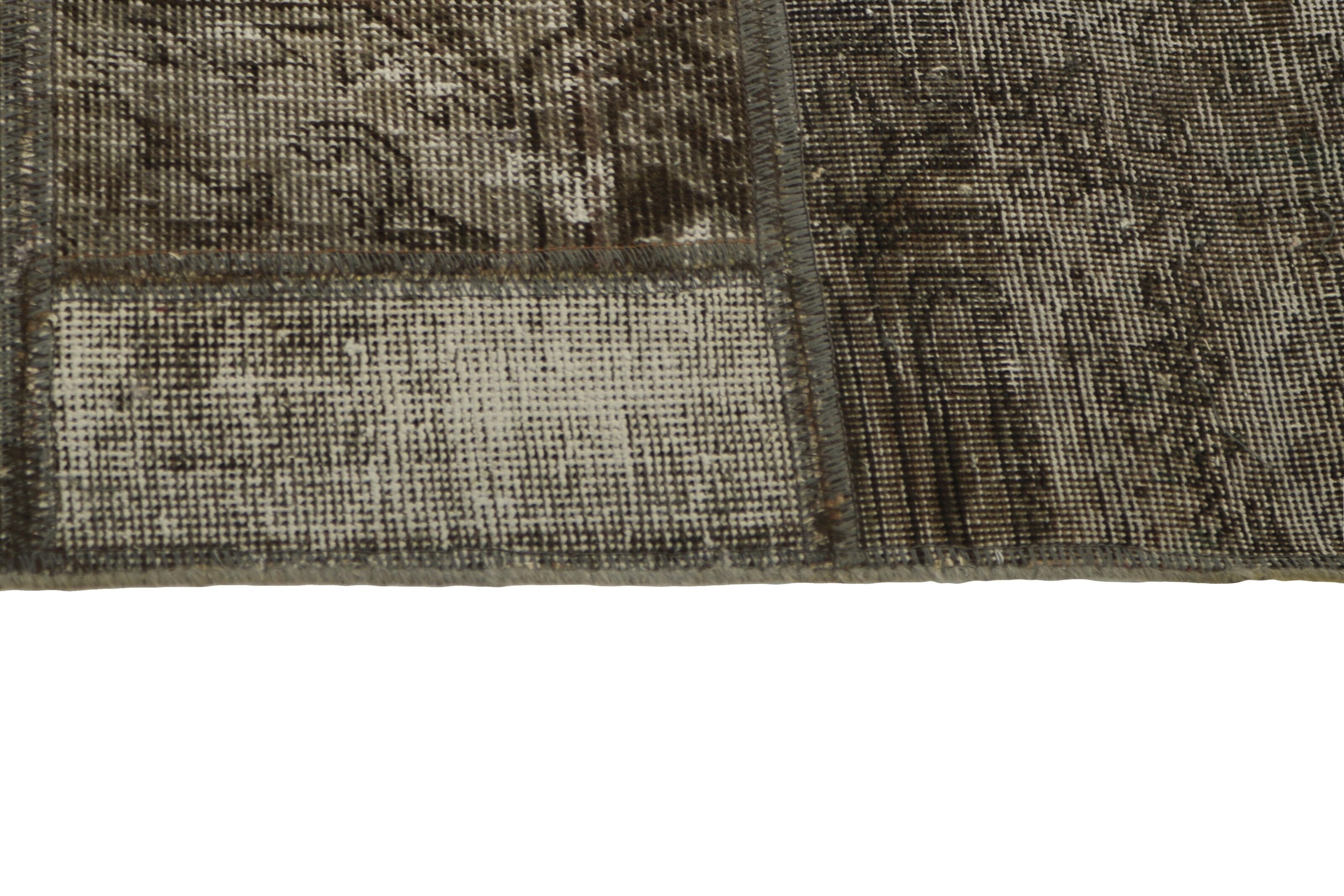 Antique Persian Handmade Vintage Royal Patchwork Rug, 169 cm x 240 cm