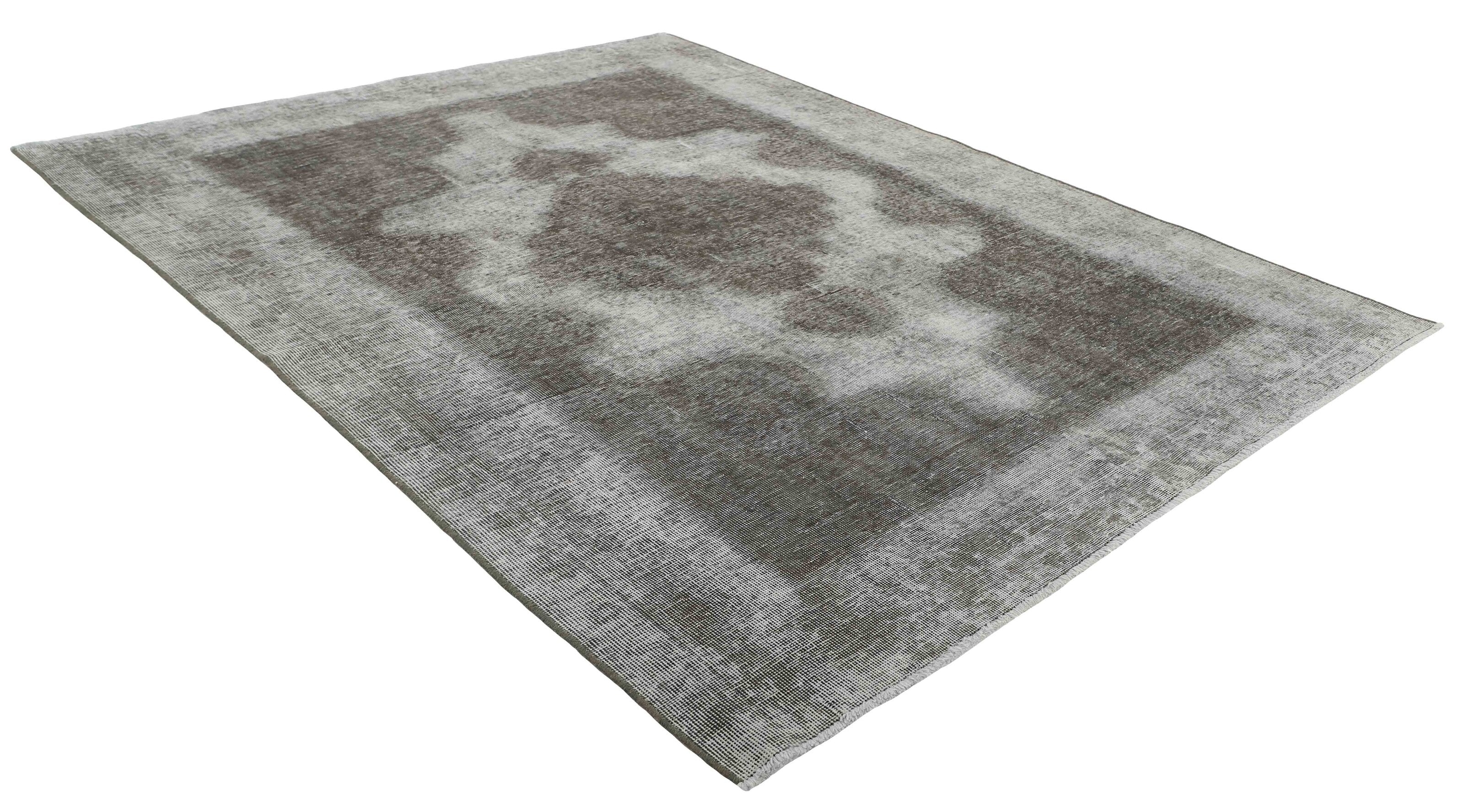 Vintage Royal Collection of Antique Persian Hand - Knotted Floor Rugs with Stonewashed and Recoloured Finishes, Measuring 196 cm x 273 cm