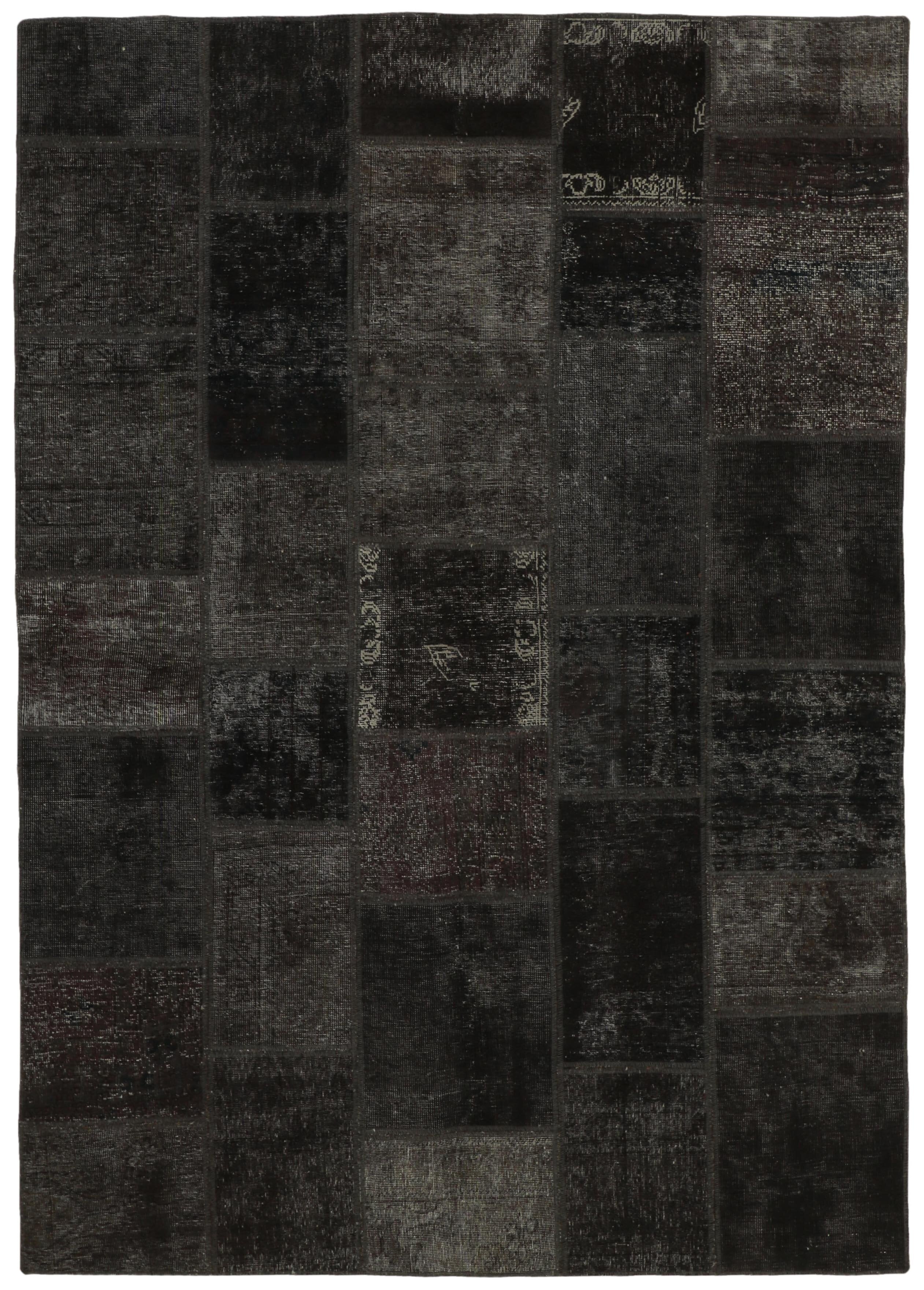 Antique Persian Handmade Vintage Royal Patchwork Rugs - 173 cm x 242 cm Size