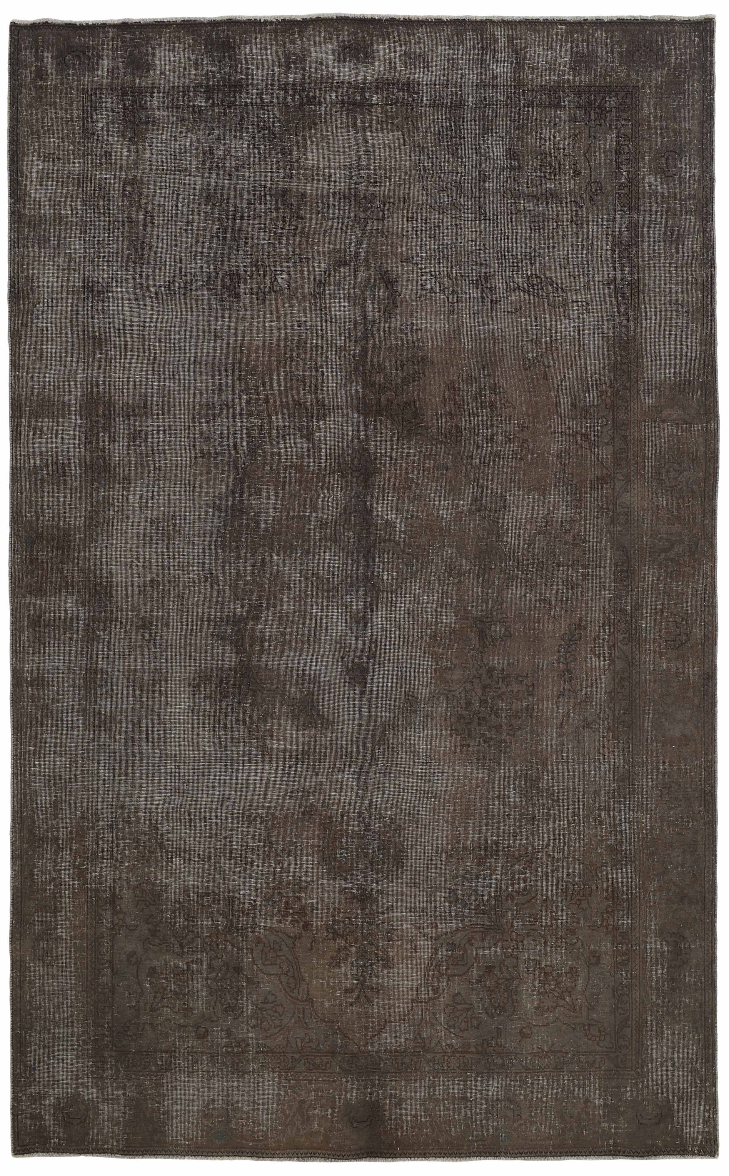 Vintage Royal Collection - Exquisite Antique Persian Hand - Knotted Stonewashed and Recolored Area Rugs, Measuring 189 cm x 309 cm
