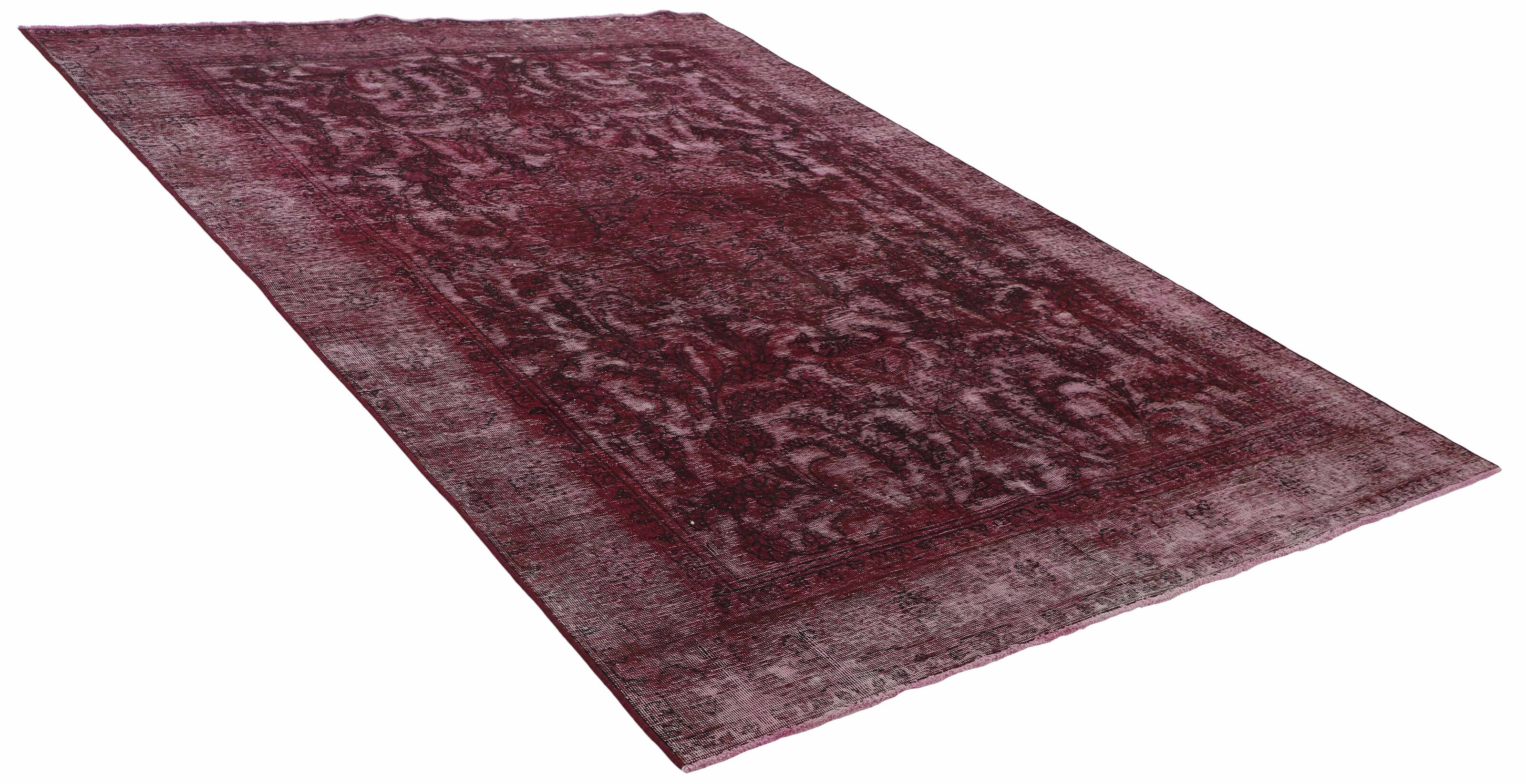 Vintage Royal Collection: Large-Sized Antique Persian Hand-Knotted Stonewashed and Recolored Rugs Measuring 203 cm x 284 cm